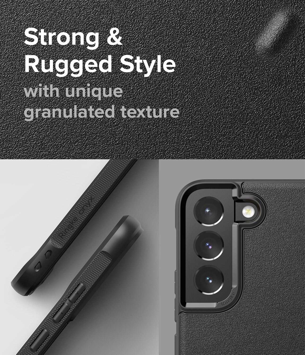 Onyx Case Samsung Galaxy S22 Musta