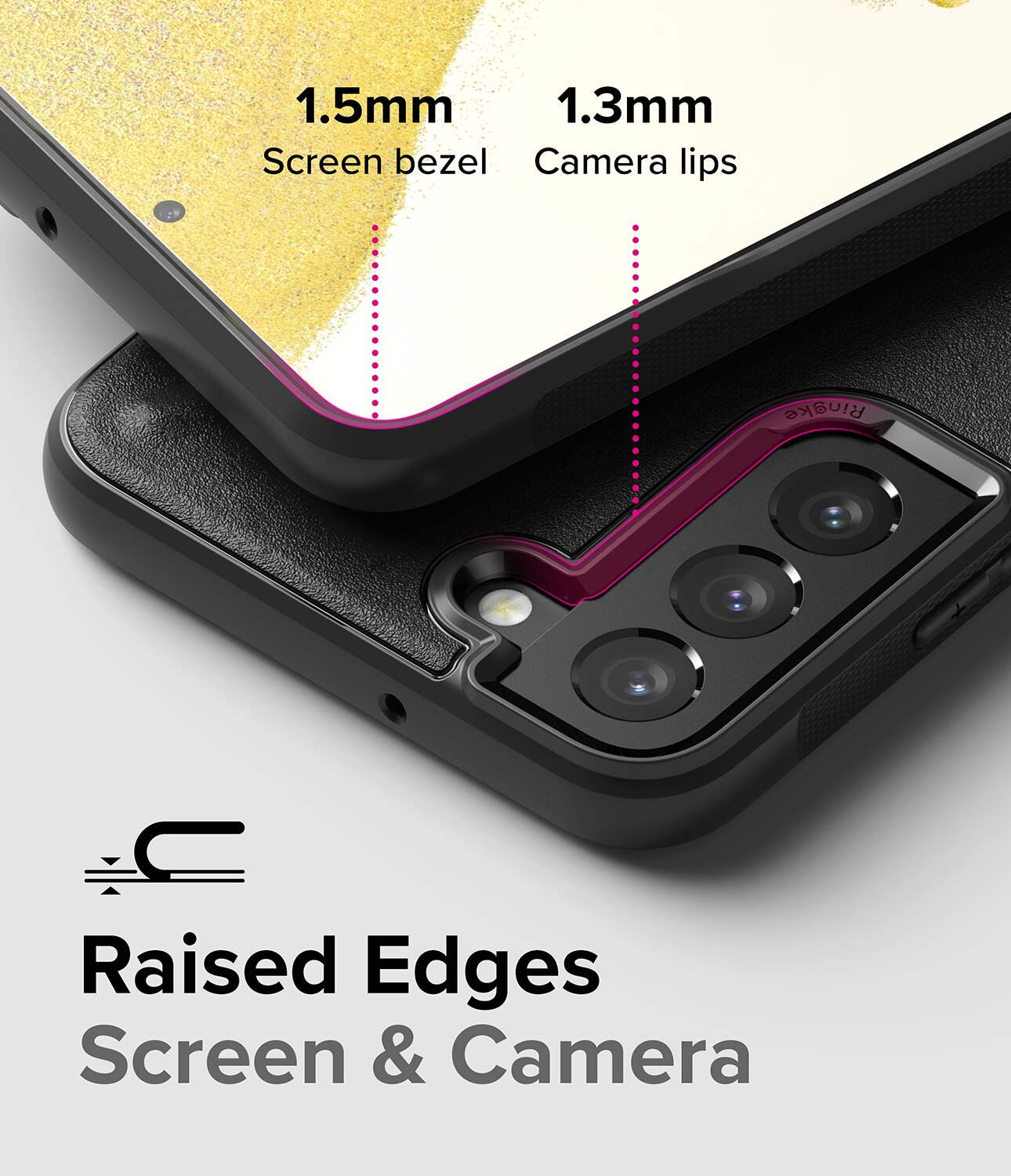 Onyx Case Samsung Galaxy S22 Musta