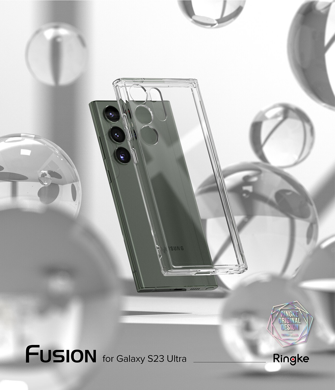 Fusion Case Samsung Galaxy S23 Ultra Clear