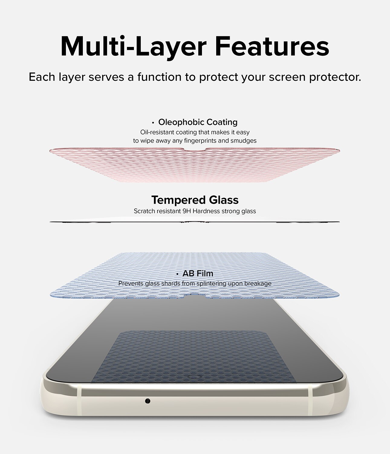 Screen Protector Glass Samsung Galaxy S23 (2-pack)