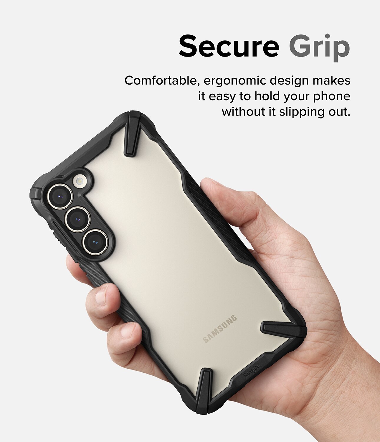 Fusion X Case Samsung Galaxy S23 Musta