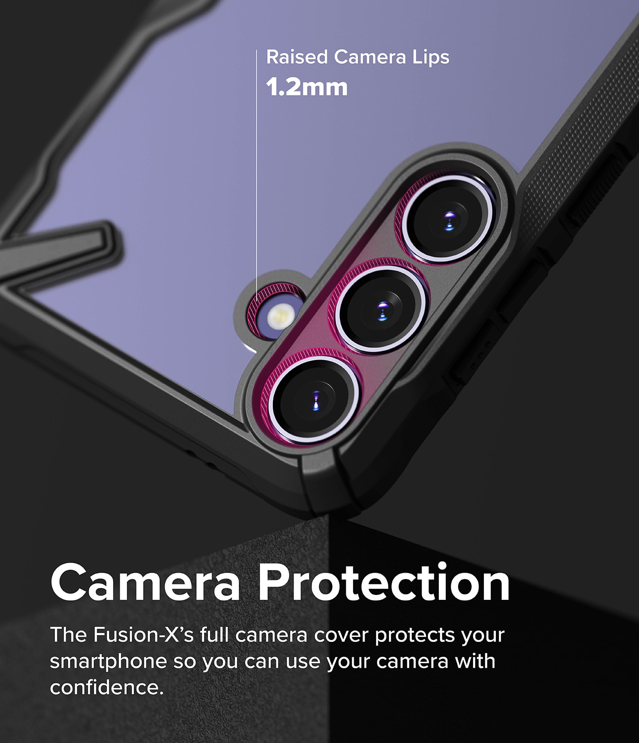 Fusion X Case Samsung Galaxy S24 musta