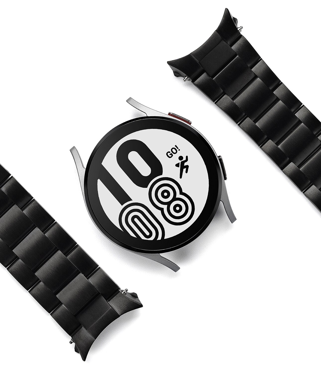 Metal One Armband Samsung Galaxy Watch 6 44mm Black