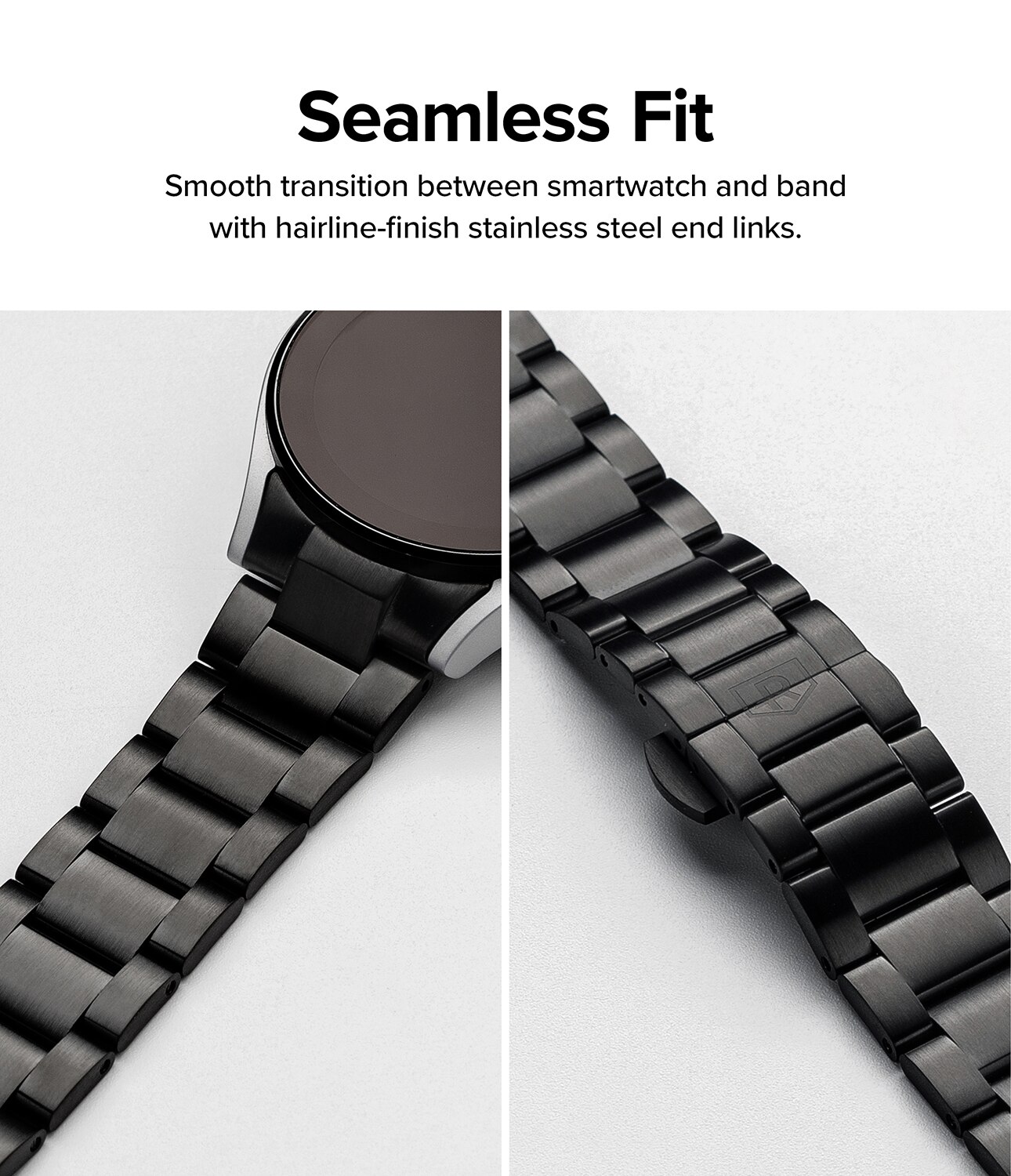 Metal One Armband Samsung Galaxy Watch 6 44mm Black