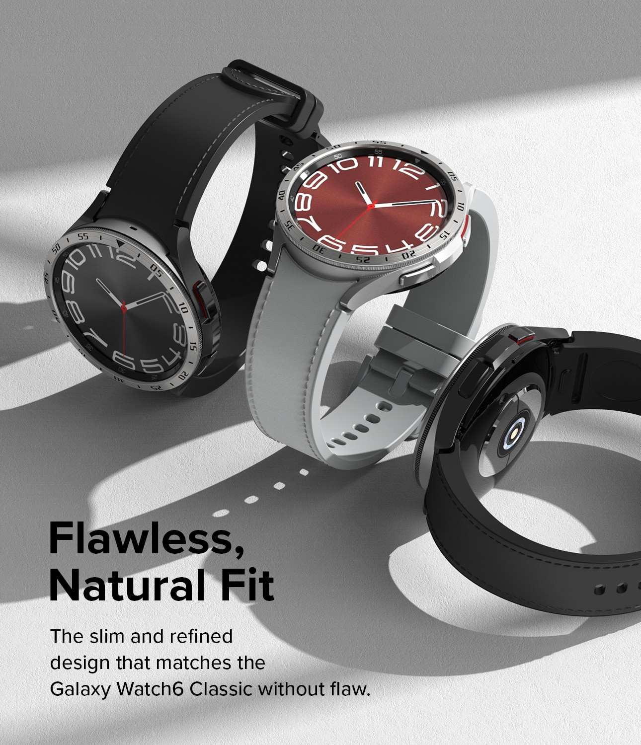 Bezel Styling Samsung Galaxy Watch 6 Classic 43mm Silver