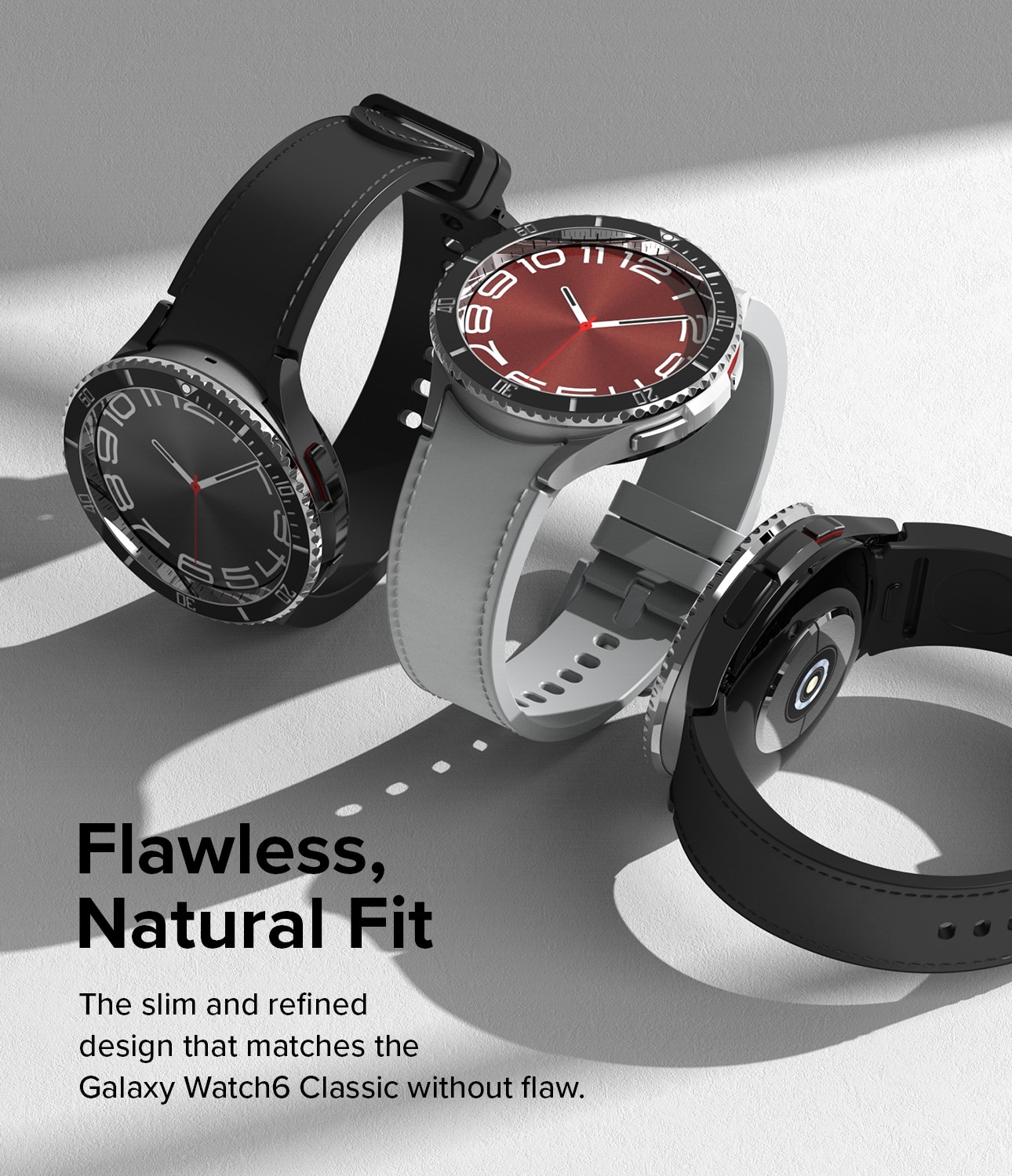 Bezel Styling Samsung Galaxy Watch 6 Classic 43mm Fluted