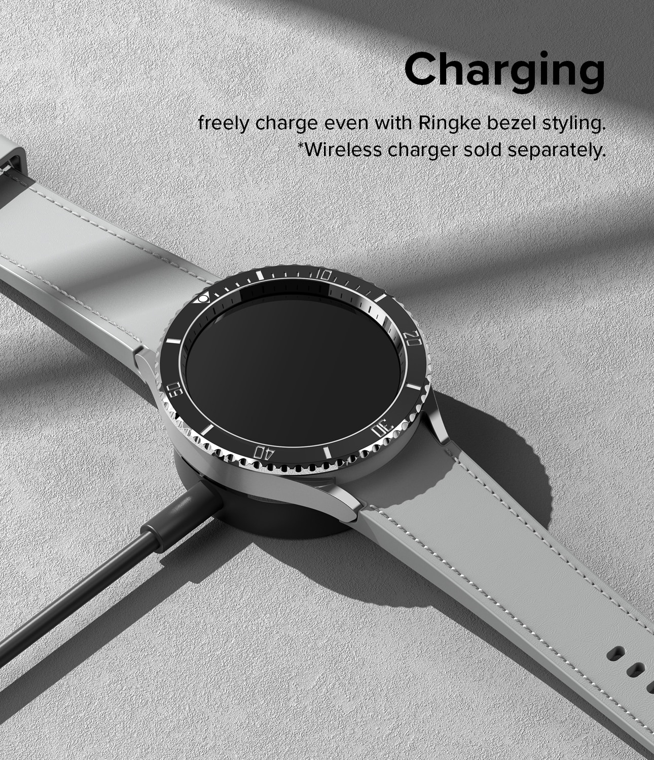 Bezel Styling Samsung Galaxy Watch 6 Classic 43mm Fluted