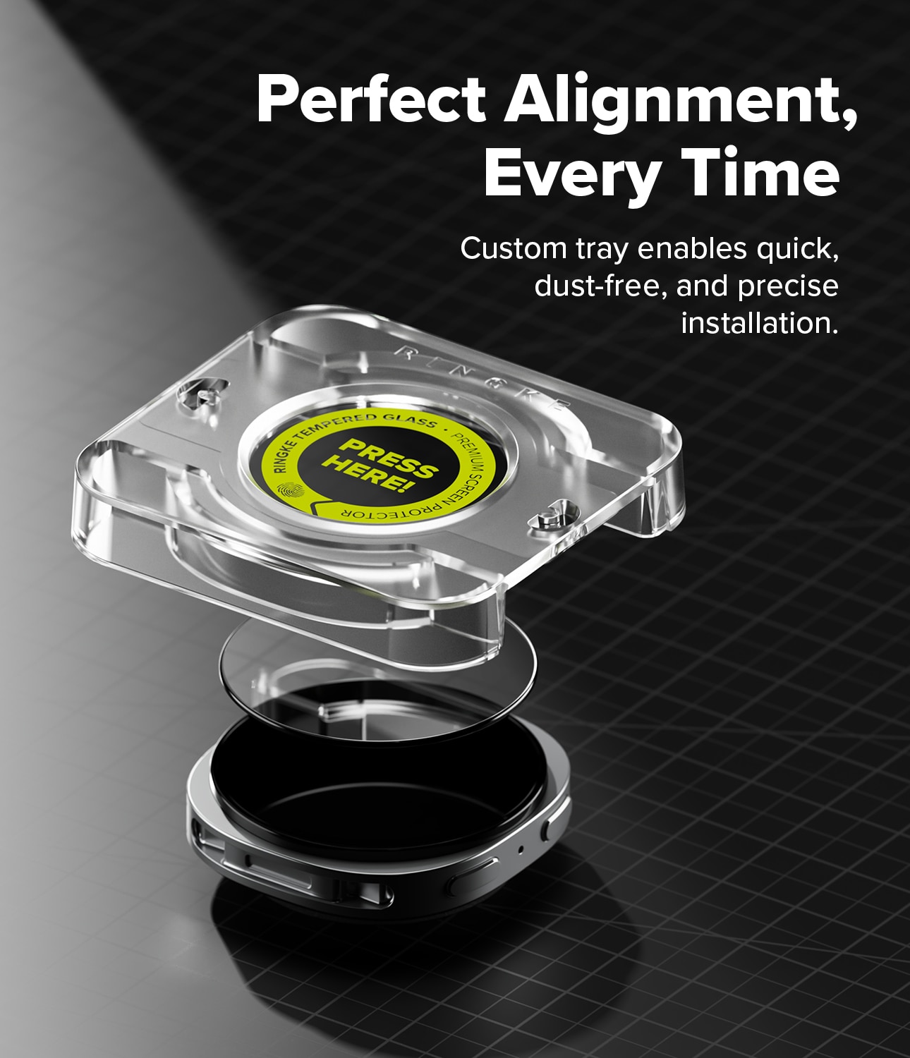 Screen Tempered Glass Pro Samsung Galaxy Watch 8 40mm (2-pack)