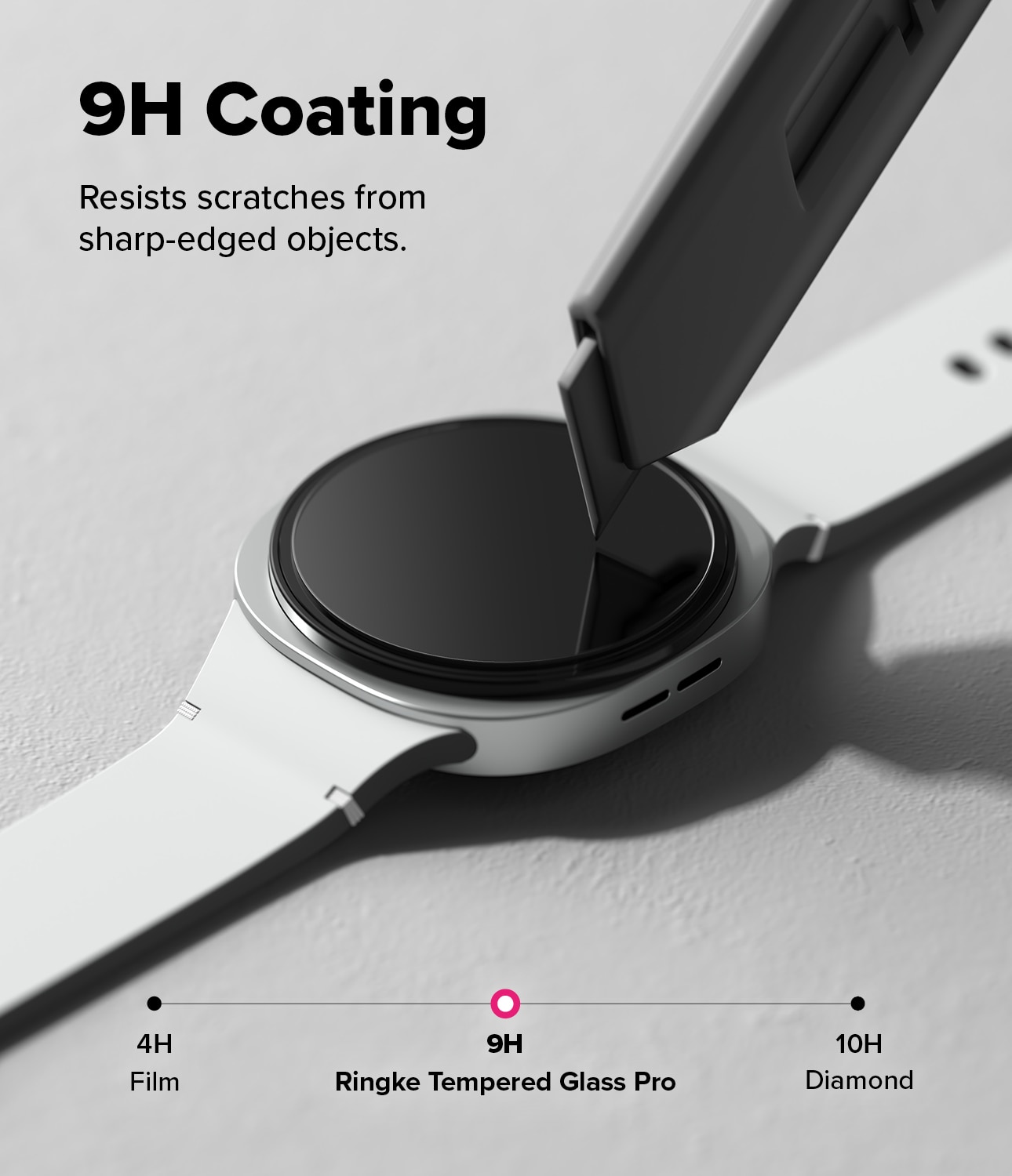 Screen Tempered Glass Pro Samsung Galaxy Watch 8 40mm (2-pack)