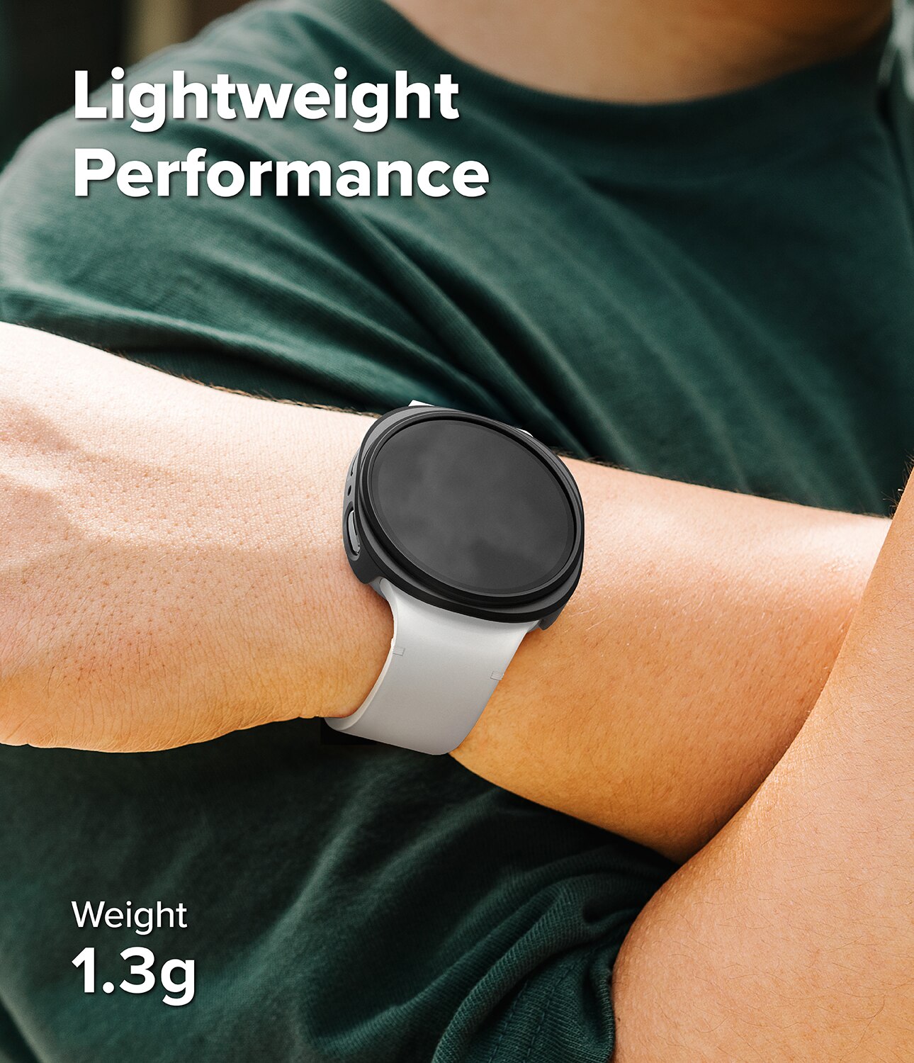 Slim Case (2-pack) Samsung Galaxy Watch 8 44mm Matte Black & Clear