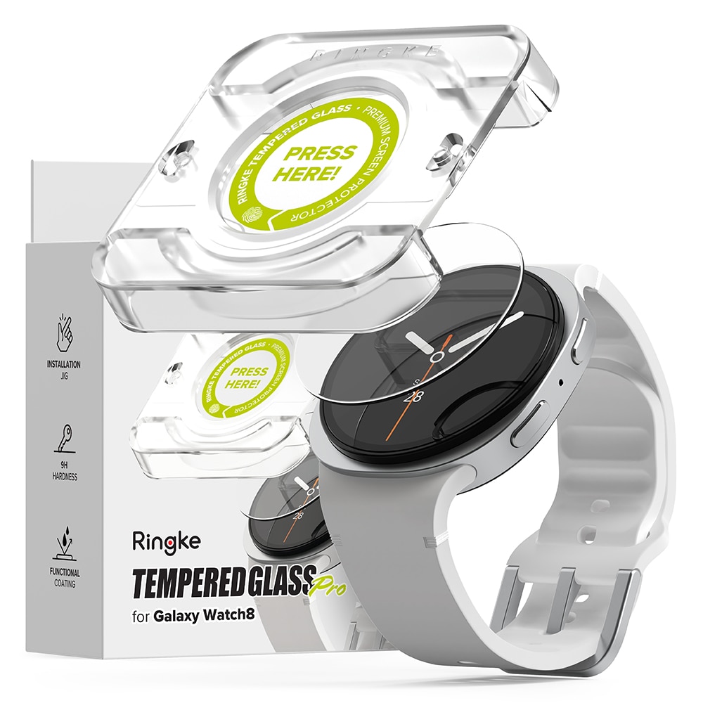 Screen Tempered Glass Pro Samsung Galaxy Watch 8 Classic (2-pack)