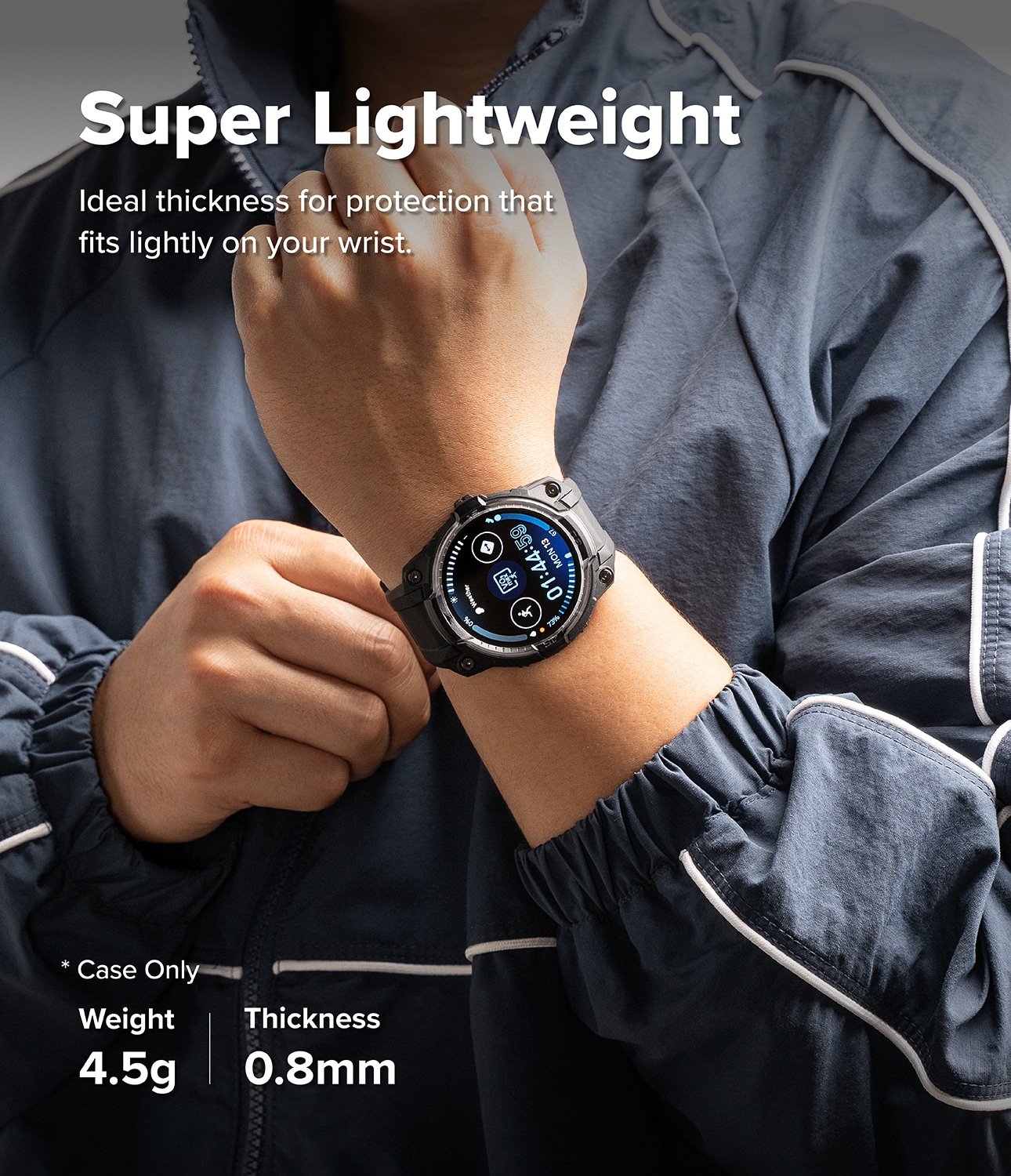 Rugged Gear Samsung Galaxy Watch 8 44mm Musta