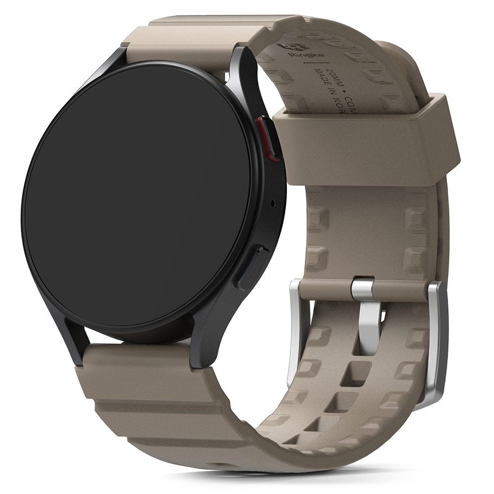 Rubber One Bold Band Hama Fit Watch 4900 Gray Sand