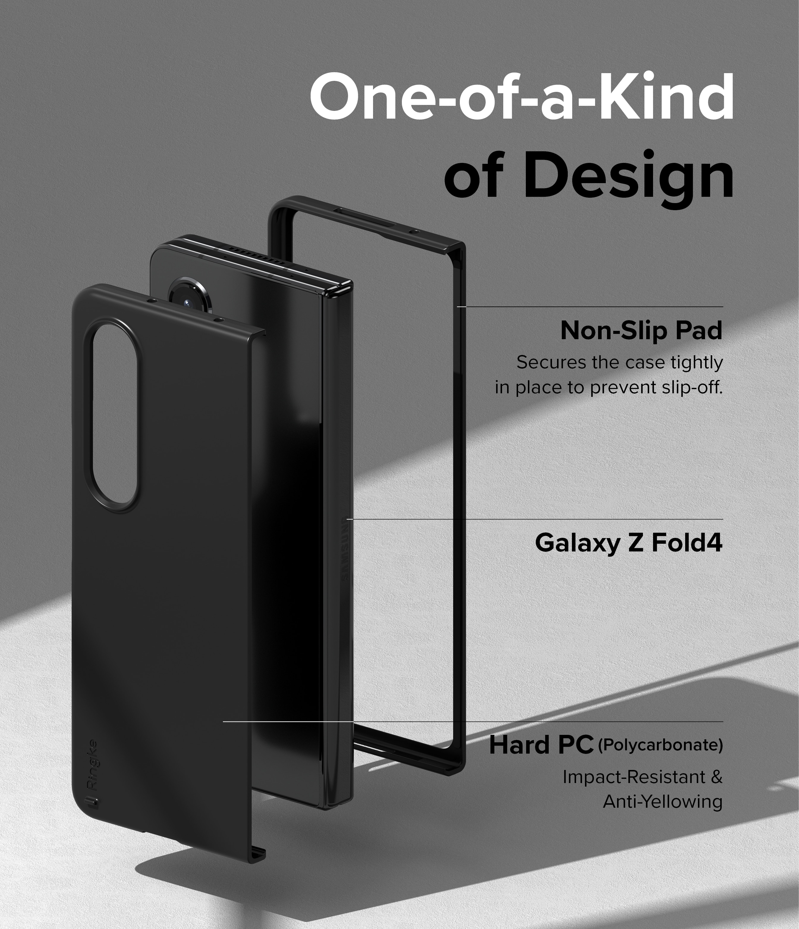 Slim Case Samsung Galaxy Z Fold 4 Black