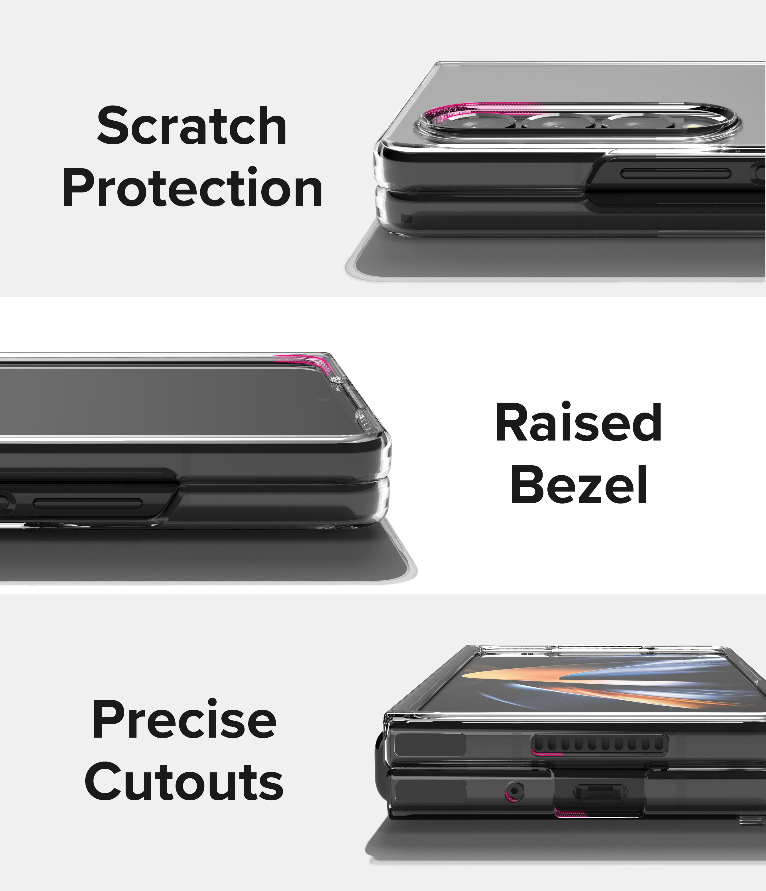 Slim Case Samsung Galaxy Z Fold 4 Kirkas