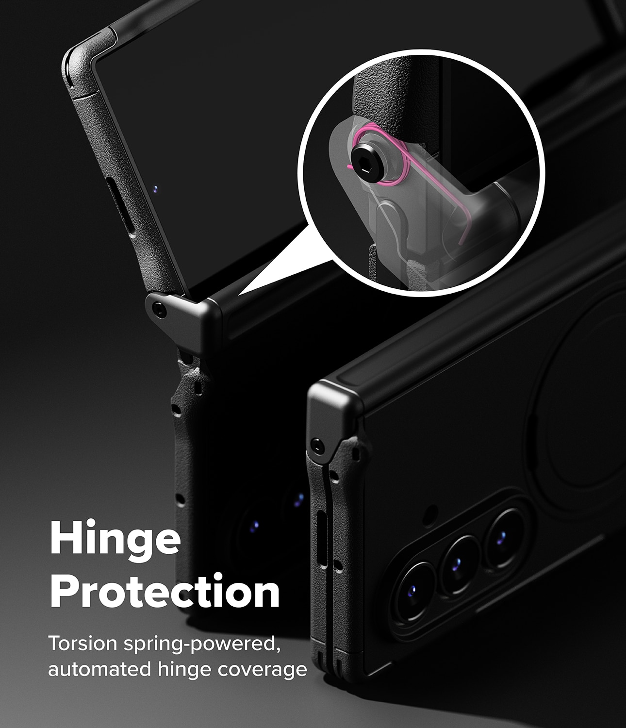 Alles Magnetic Case Samsung Galaxy Z Fold 7 musta