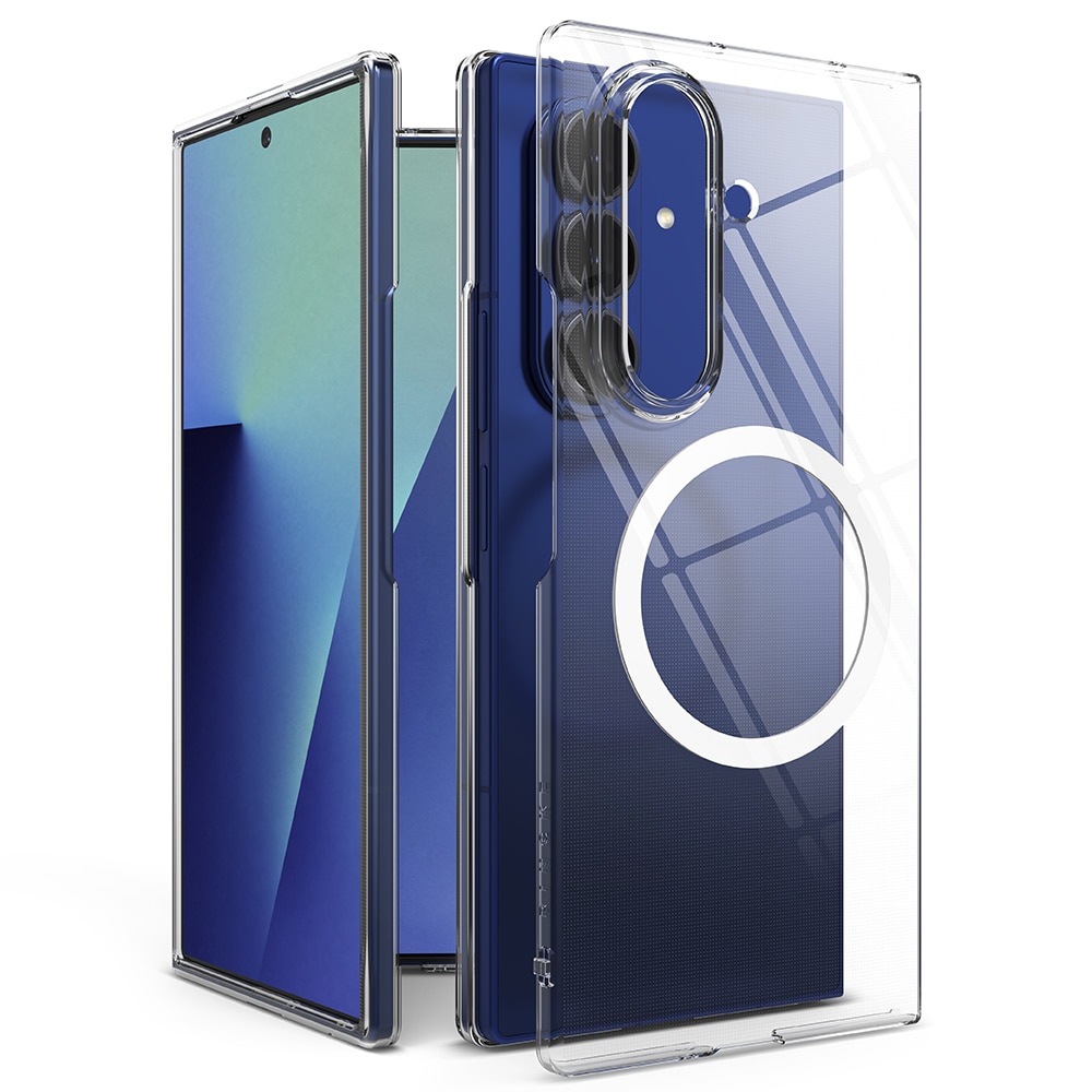 Slim Magnetic Case Samsung Galaxy Z Fold 7 Clear