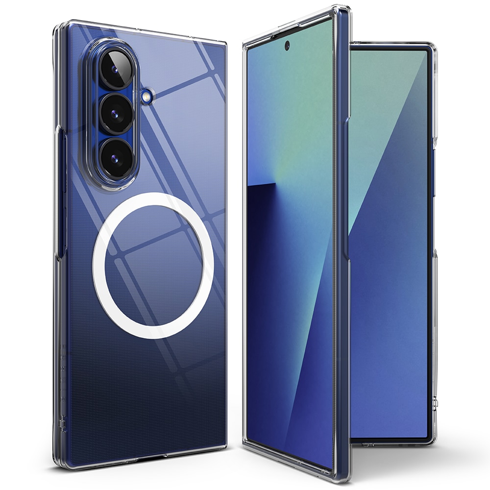 Slim Magnetic Case Samsung Galaxy Z Fold 7 Clear