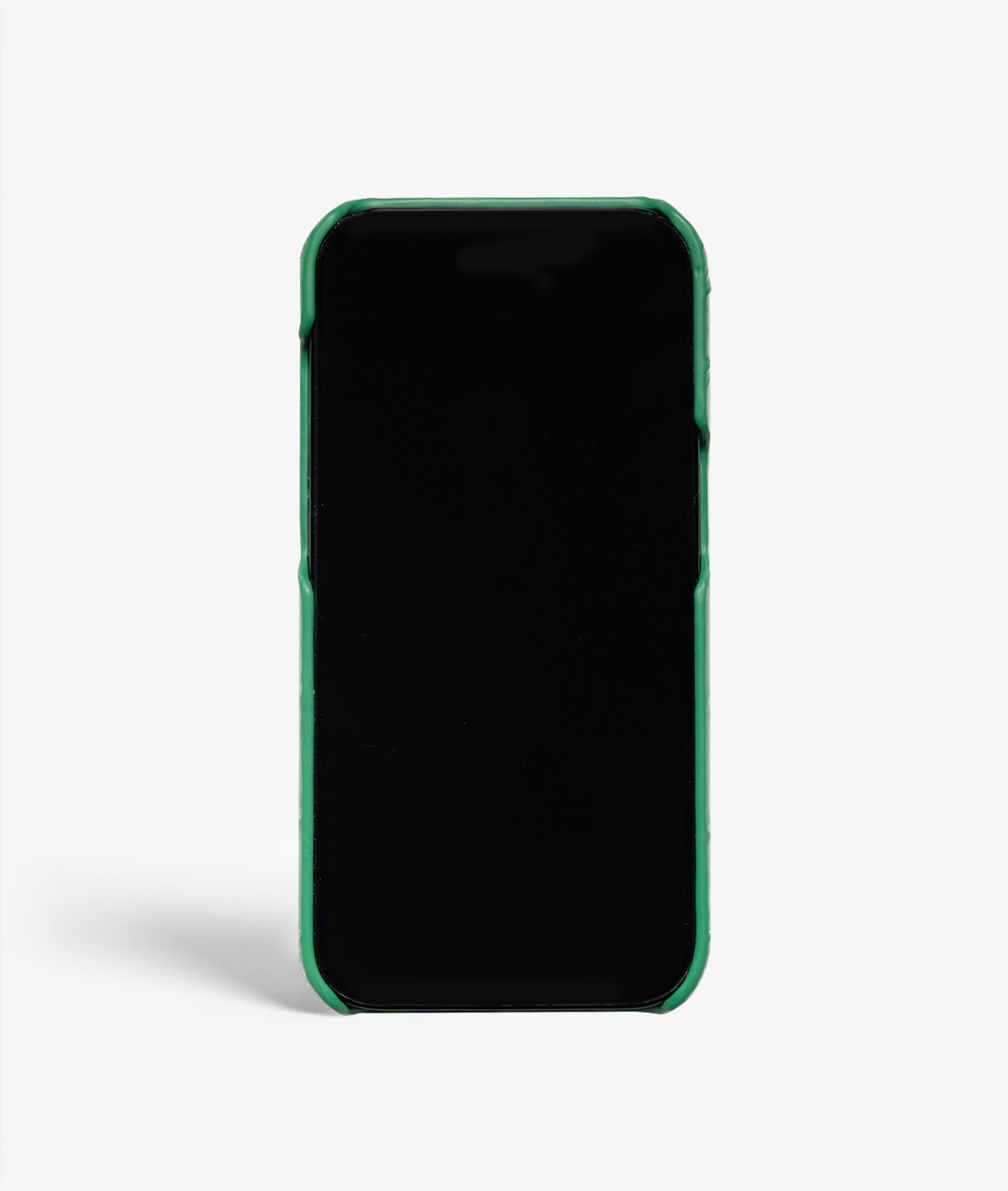 Kuori iPhone 14 Pro Croco Vihreä