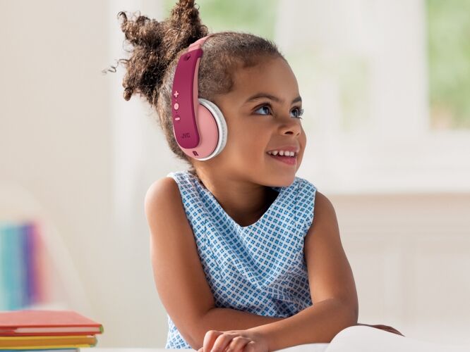 Tinyphones On-Ear Wireless Lasten Kuulokkeet vaaleanpunainen