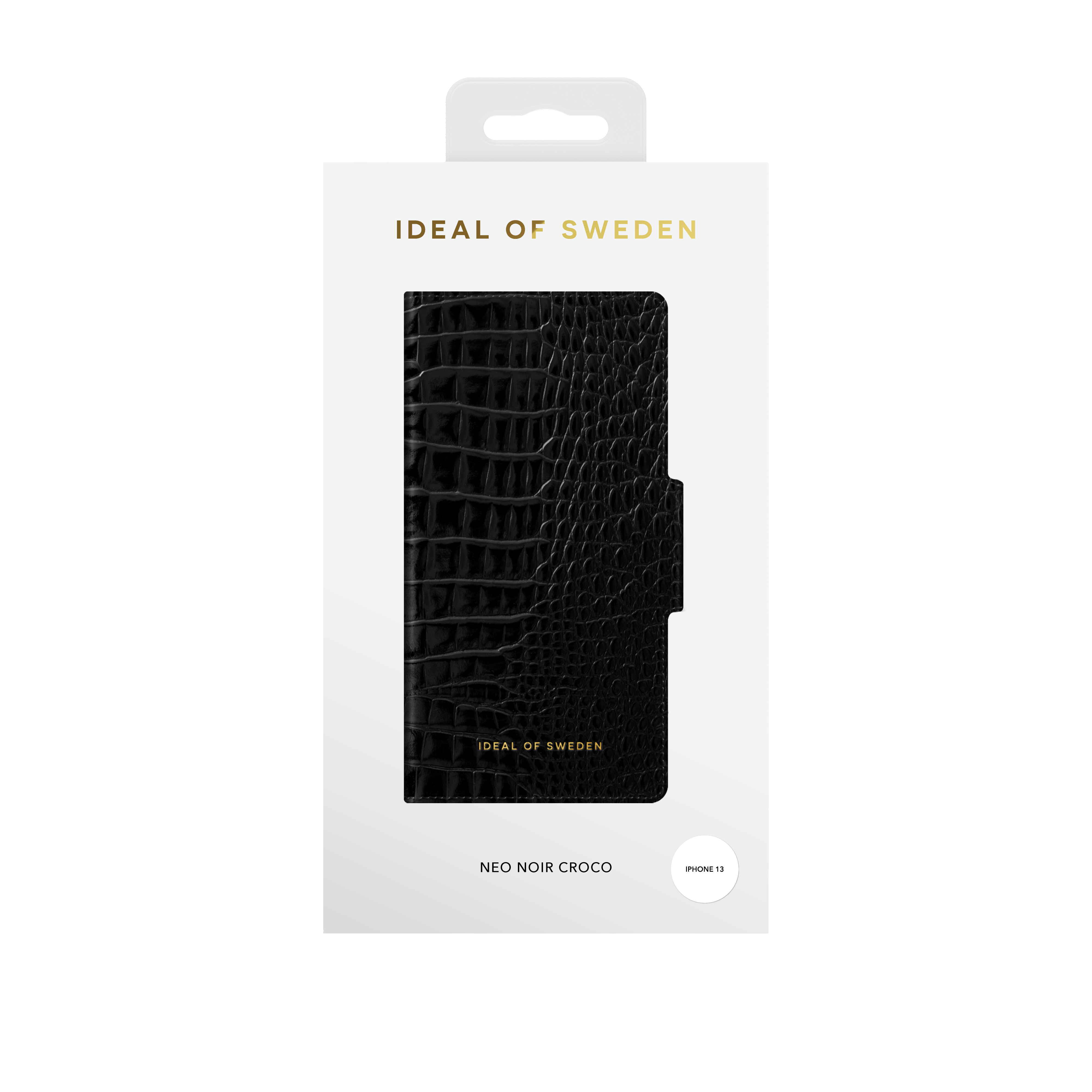 Atelier Wallet iPhone 13 Neo Noir Croco