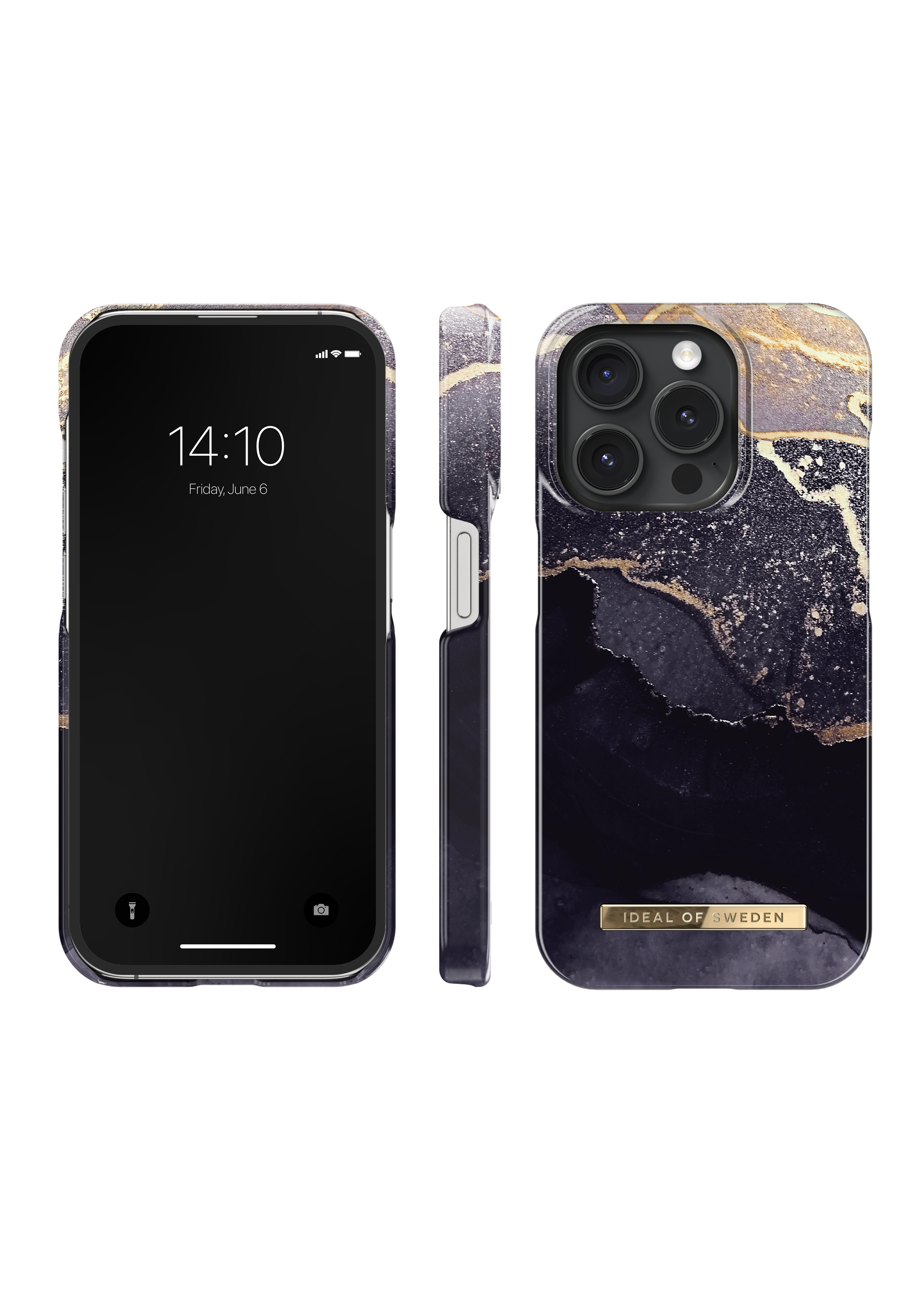 Fashion Kuori iPhone 15 Pro Max Golden Twilight