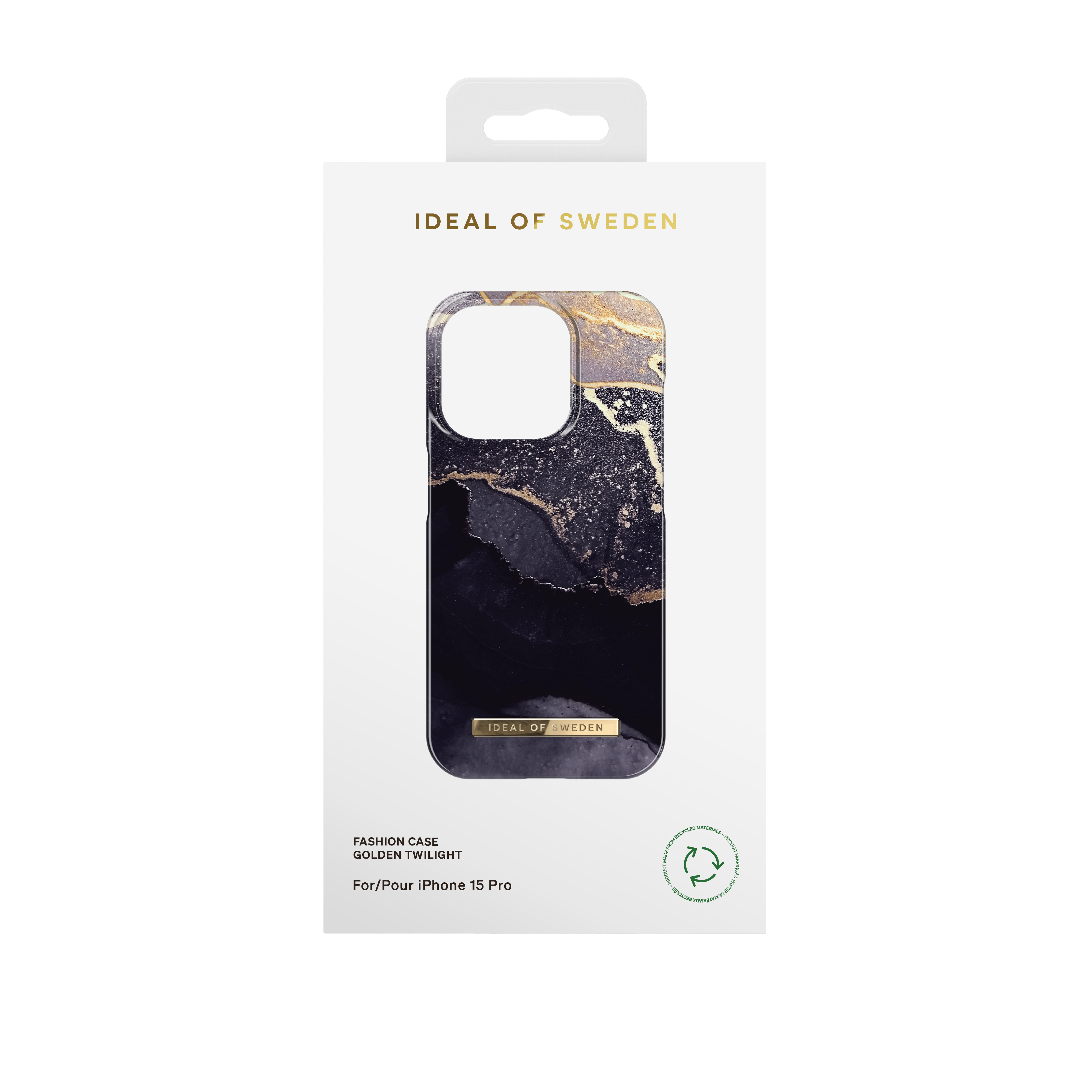 Fashion Kuori iPhone 15 Pro Golden Twilight