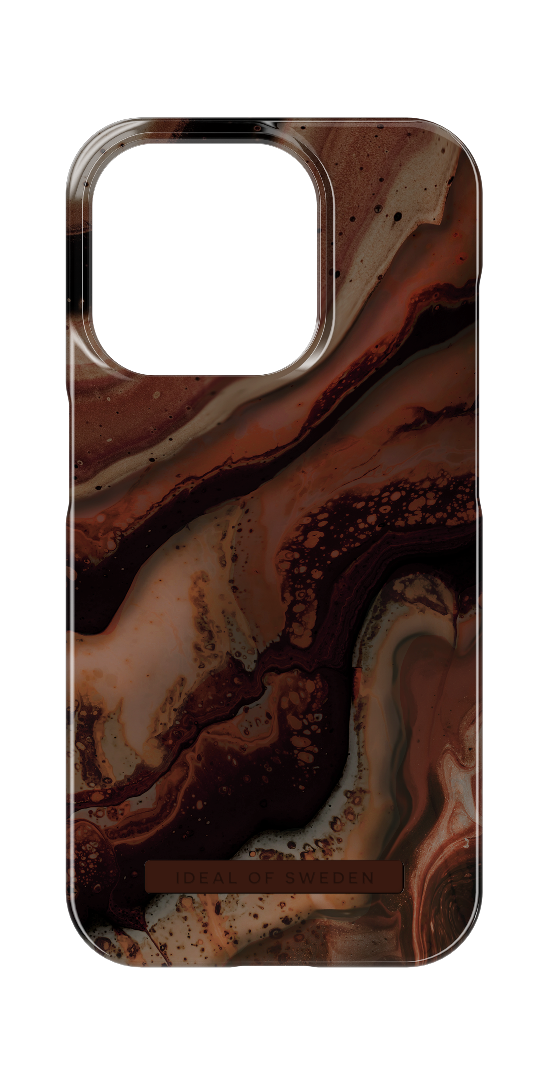 Fashion Kuori iPhone 15 Pro Dark Amber Marble