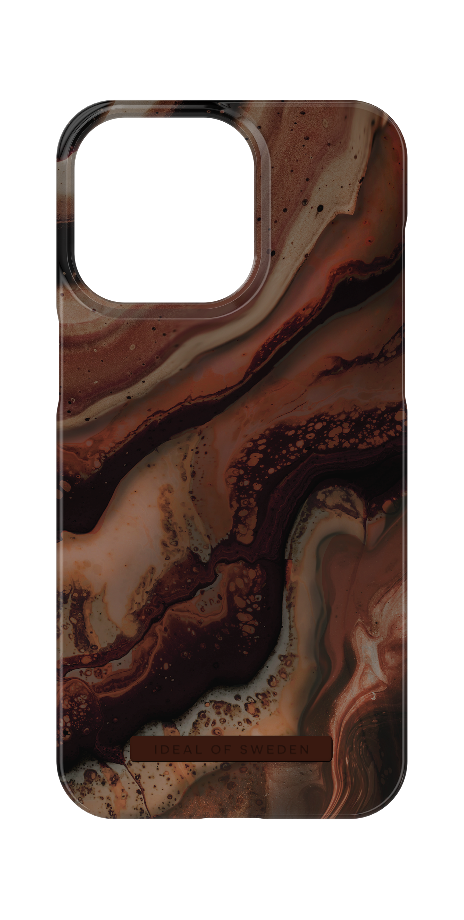 Fashion Kuori iPhone 15 Pro Max Dark Amber Marble