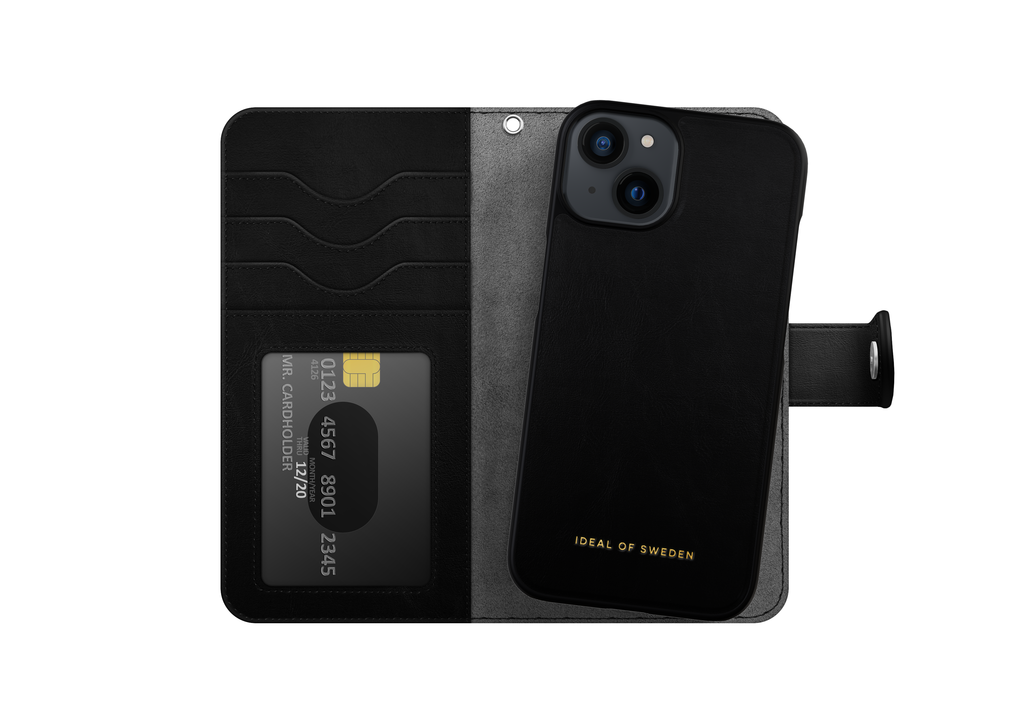 Magnet Wallet+ iPhone 13 Black