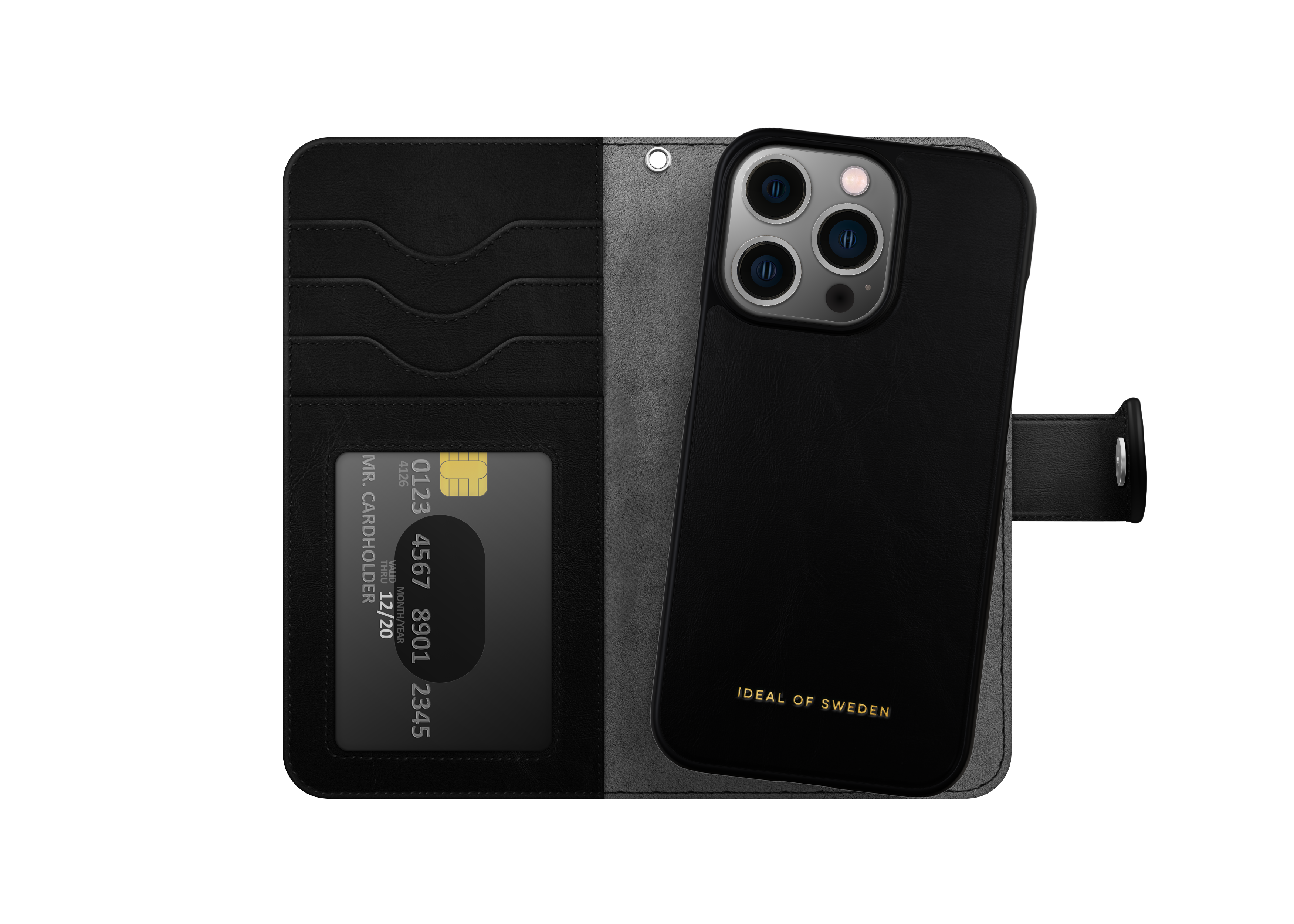 Magnet Wallet+ iPhone 13 Pro Black