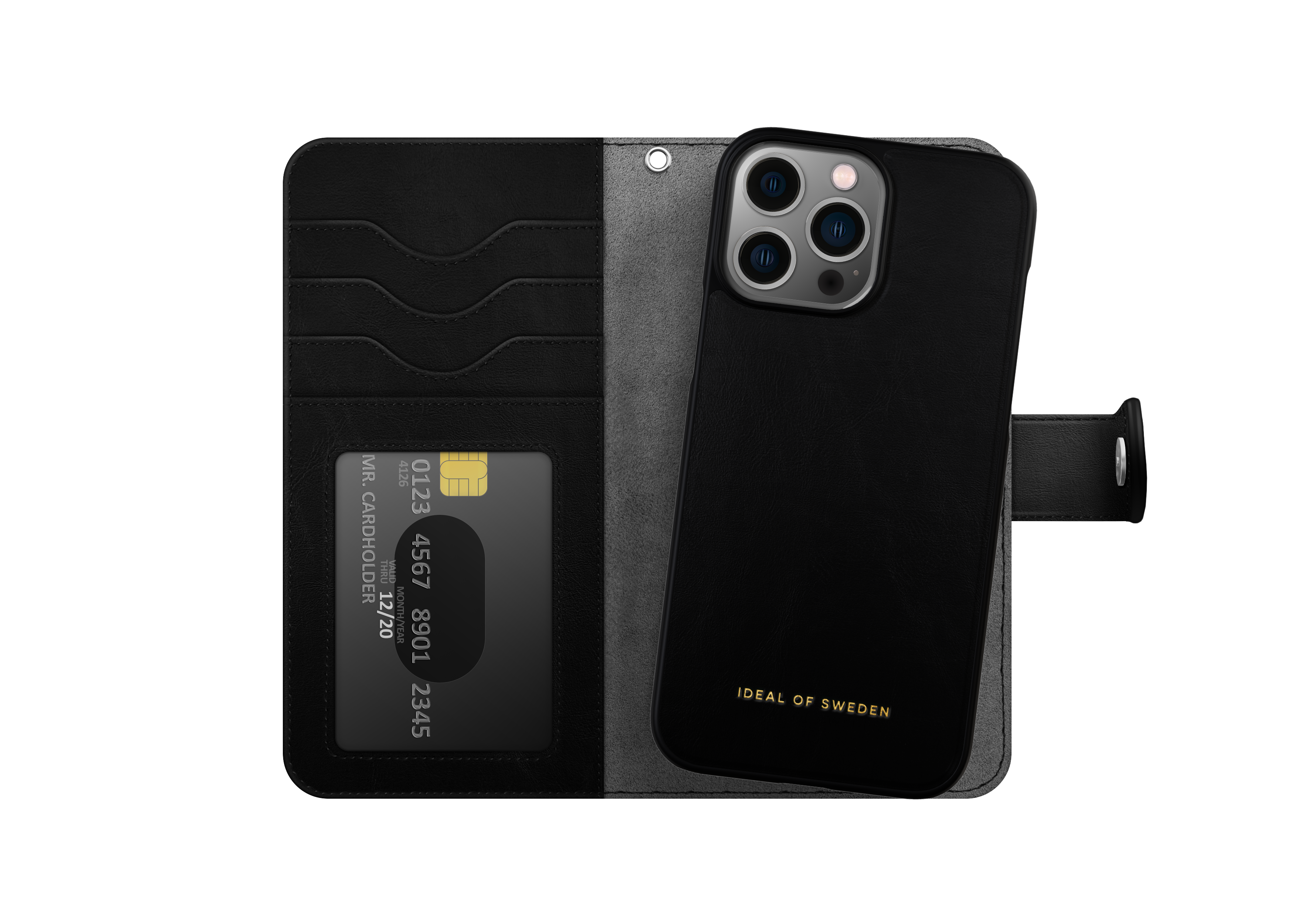 Magnet Wallet+ iPhone 14 Pro Black