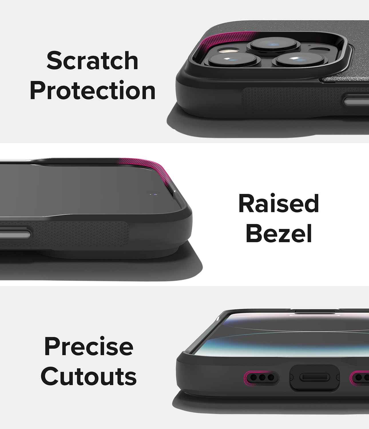 Onyx Case iPhone 14 Pro Harmaa