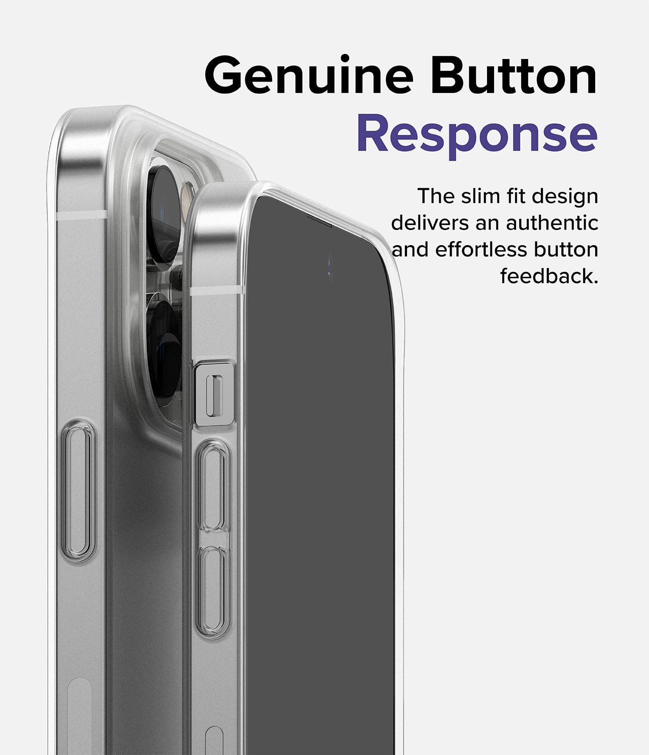 Slim Case iPhone 14 Pro Matte Clear