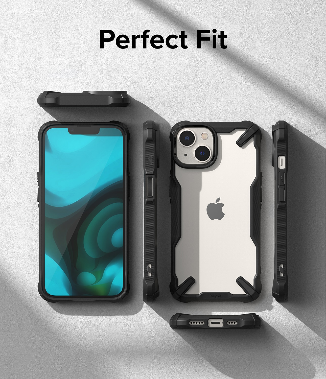 Fusion X Case iPhone 14 Black