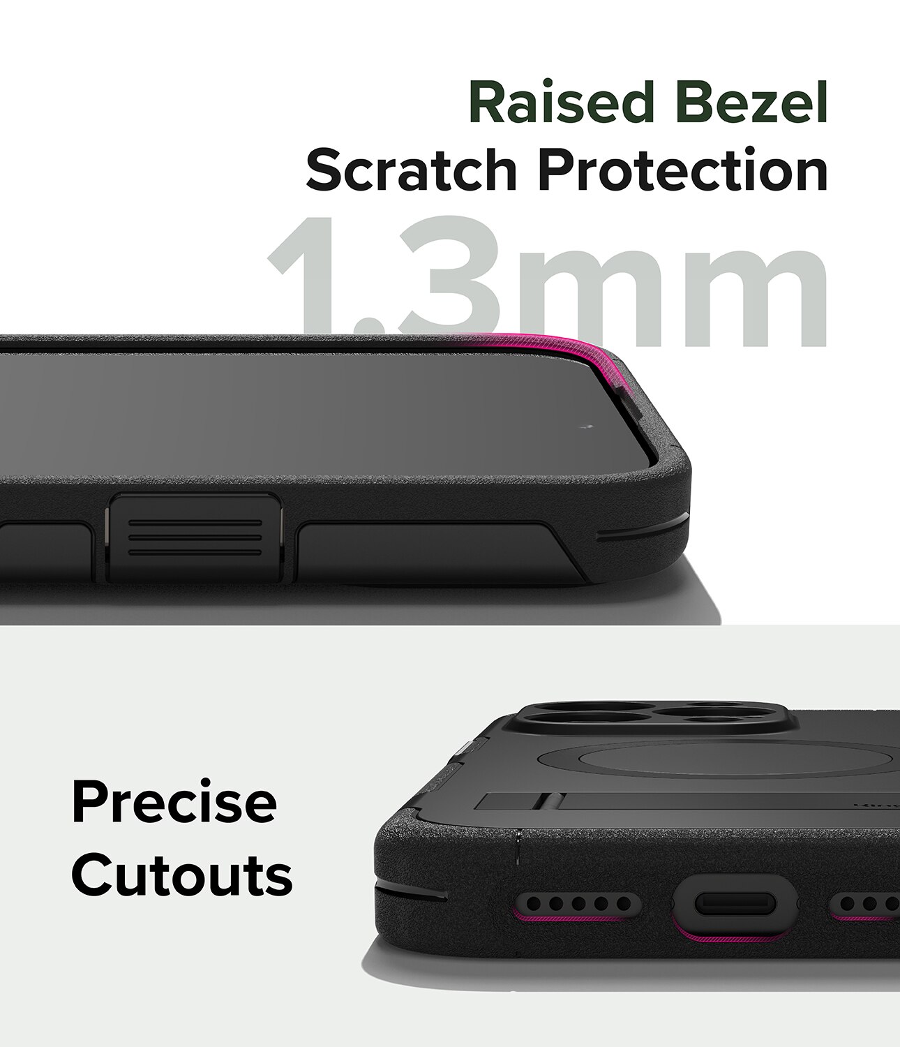 Alles Magnetic Case iPhone 15 Pro Max musta