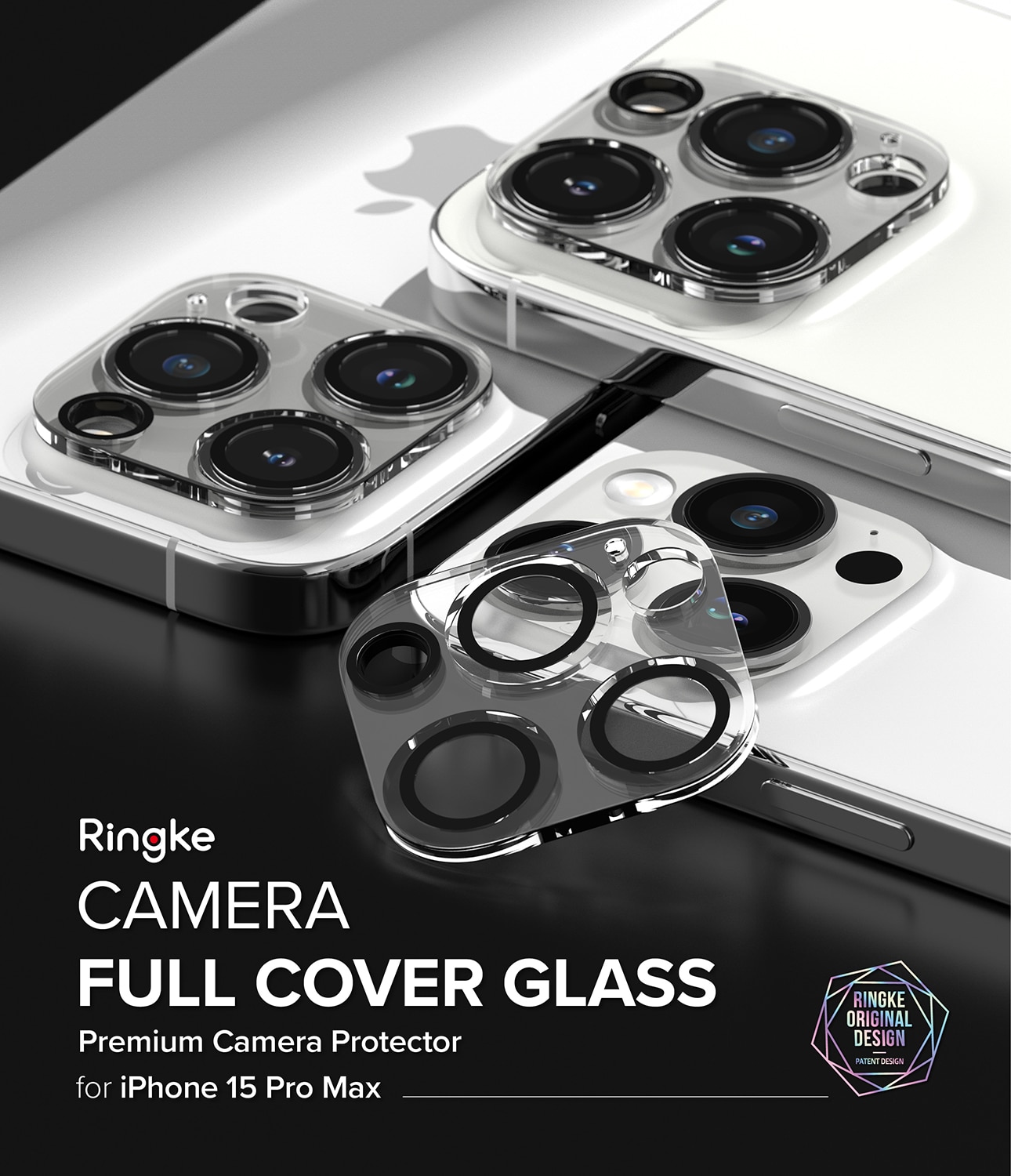 Camera Protector Glass iPhone 15 Pro Max (2-pack)