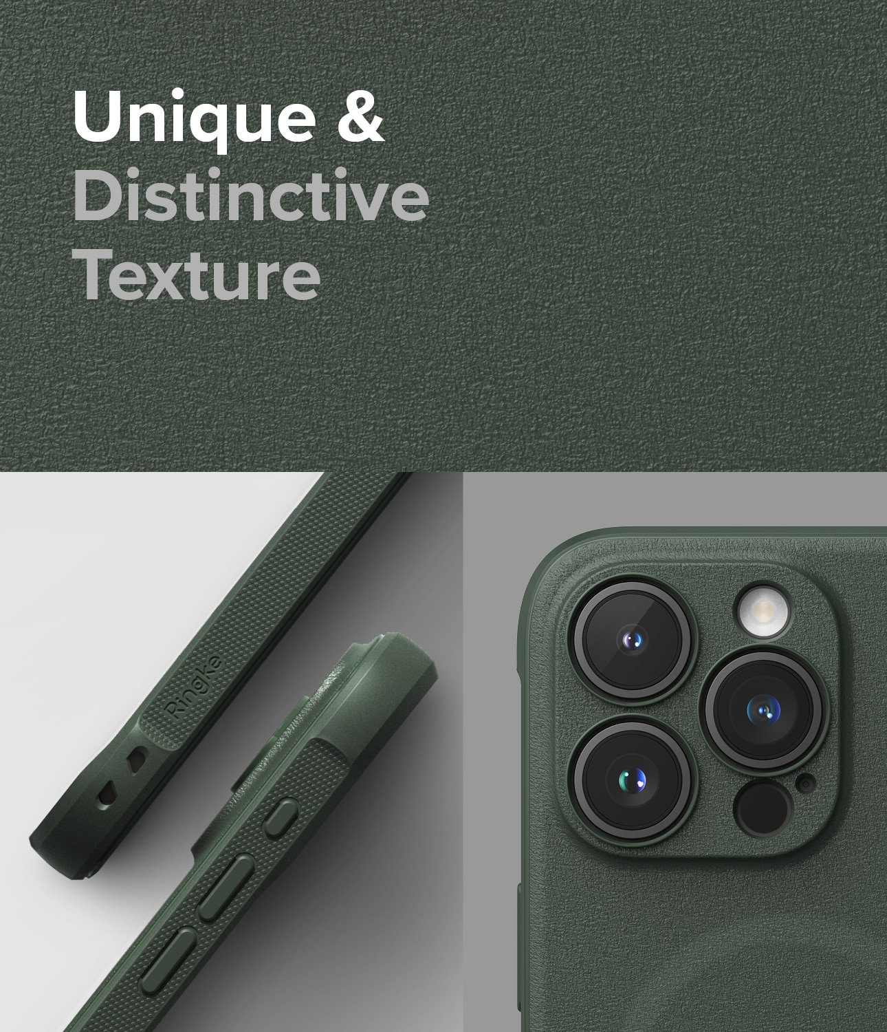 Onyx Magnetic Case iPhone 15 Pro Max Dark Green