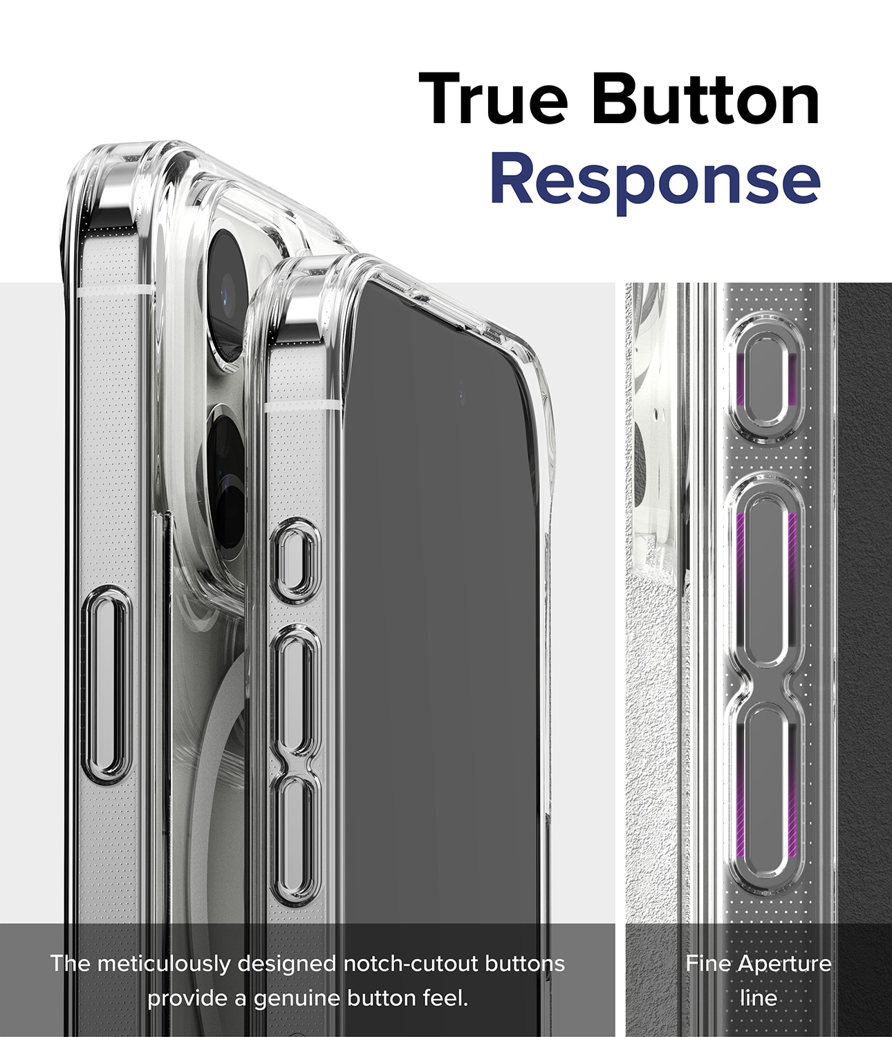 Fusion Magnetic Case iPhone 15 Pro Matte Clear