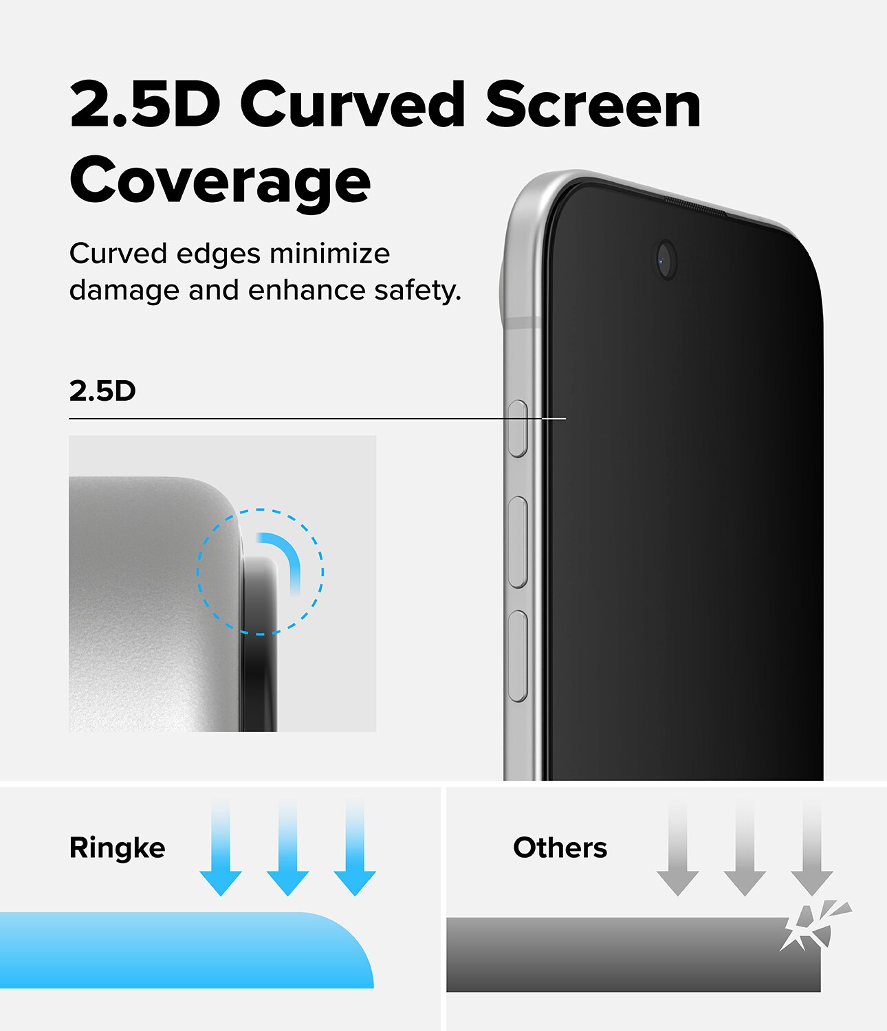 Easy Slide Privacy Glass (2-pack) iPhone 17 Air