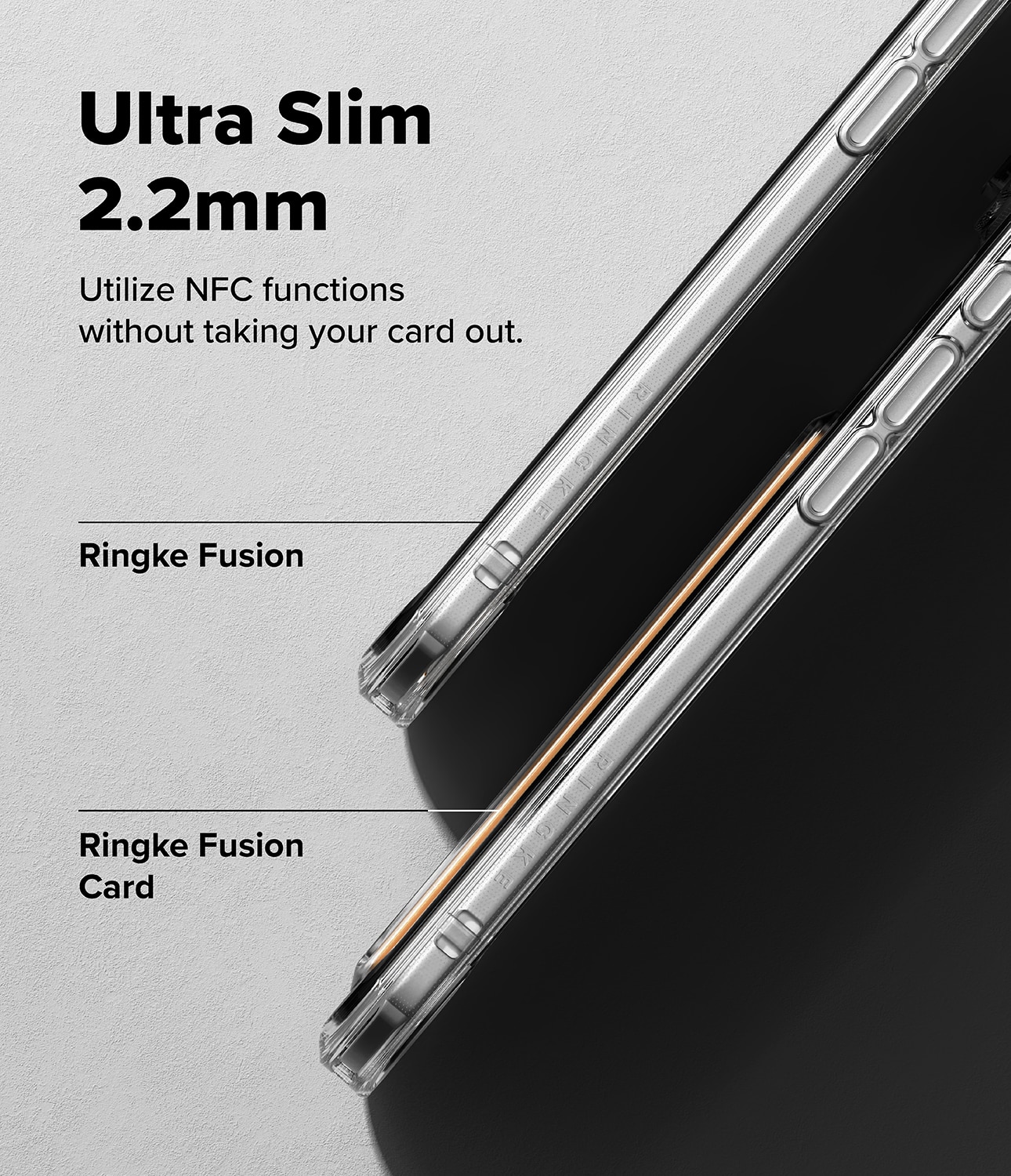 Fusion Card Case iPhone 17 Air Kirkas