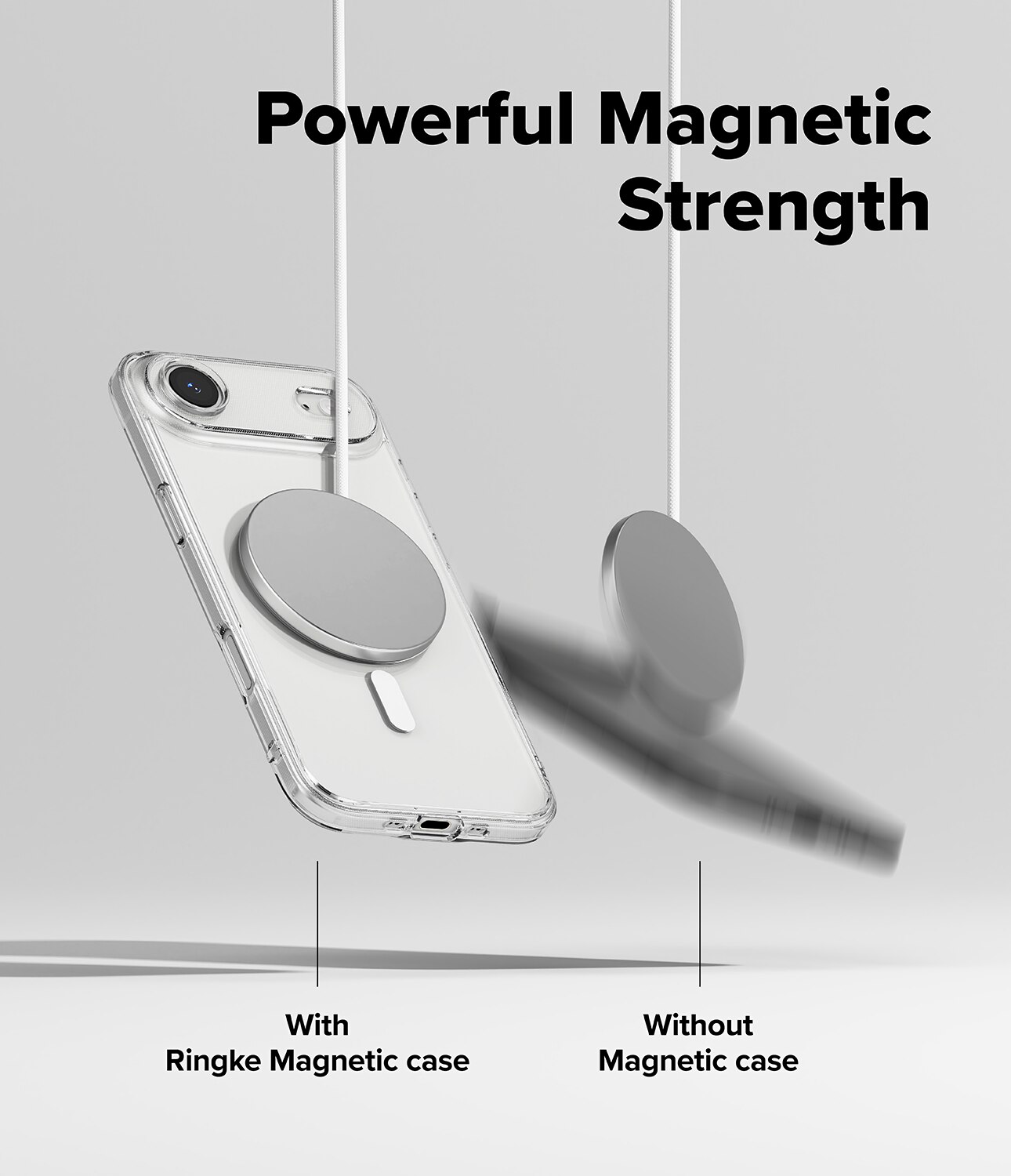 Fusion Magnetic Case iPhone 17 Air Kirkas