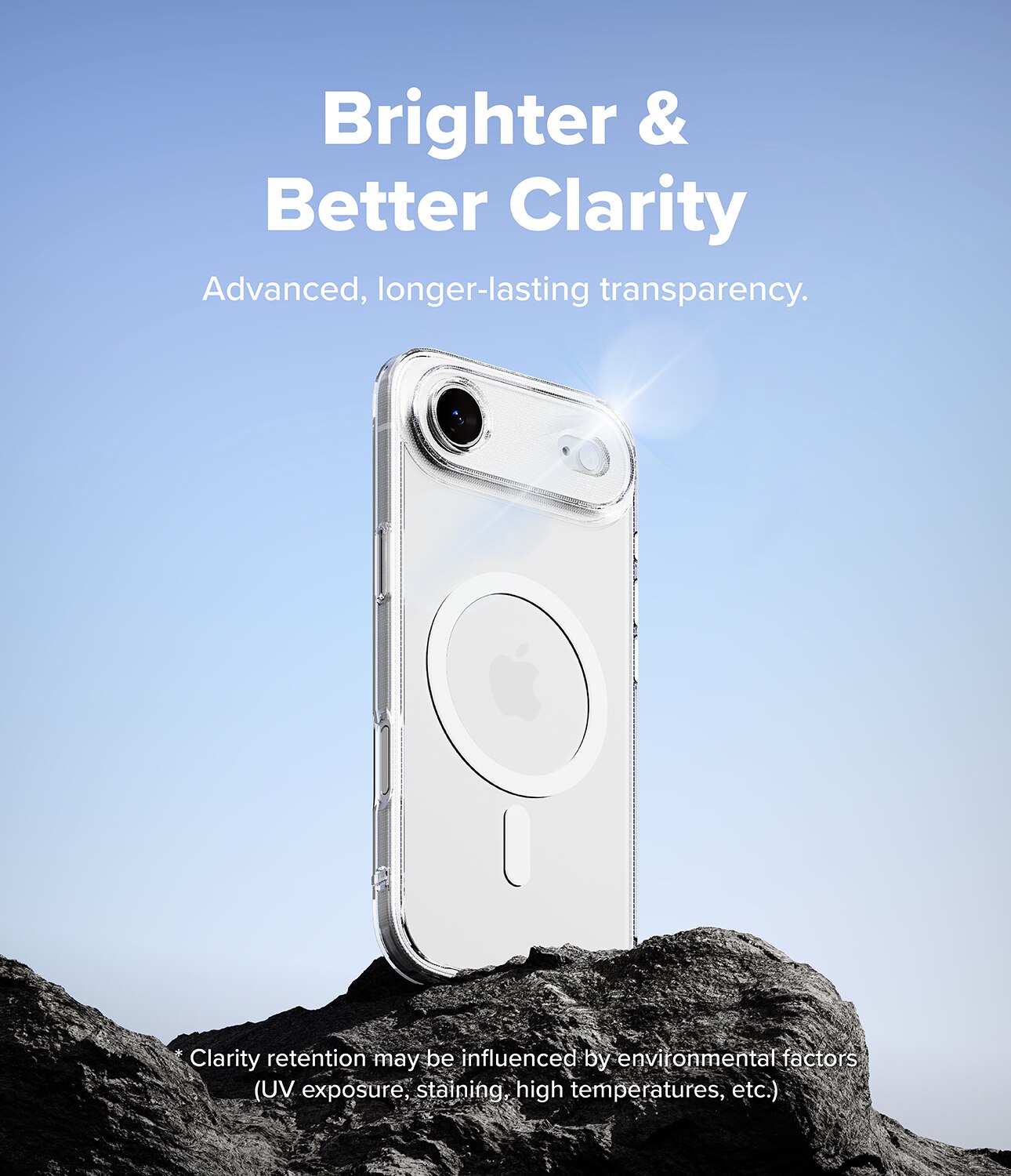 Fusion Magnetic Case iPhone 17 Air Kirkas