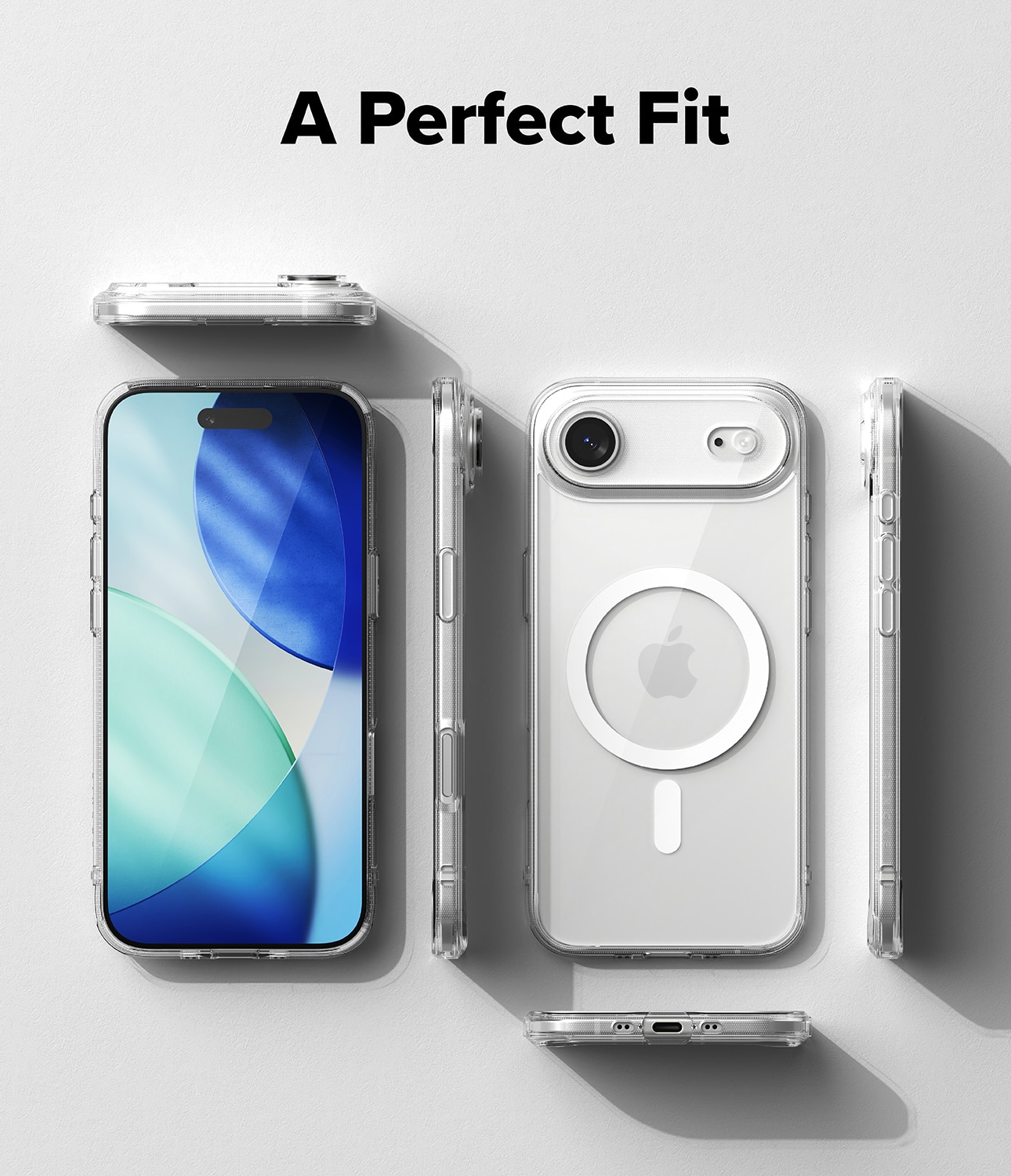 Fusion Magnetic Case iPhone 17 Air Kirkas