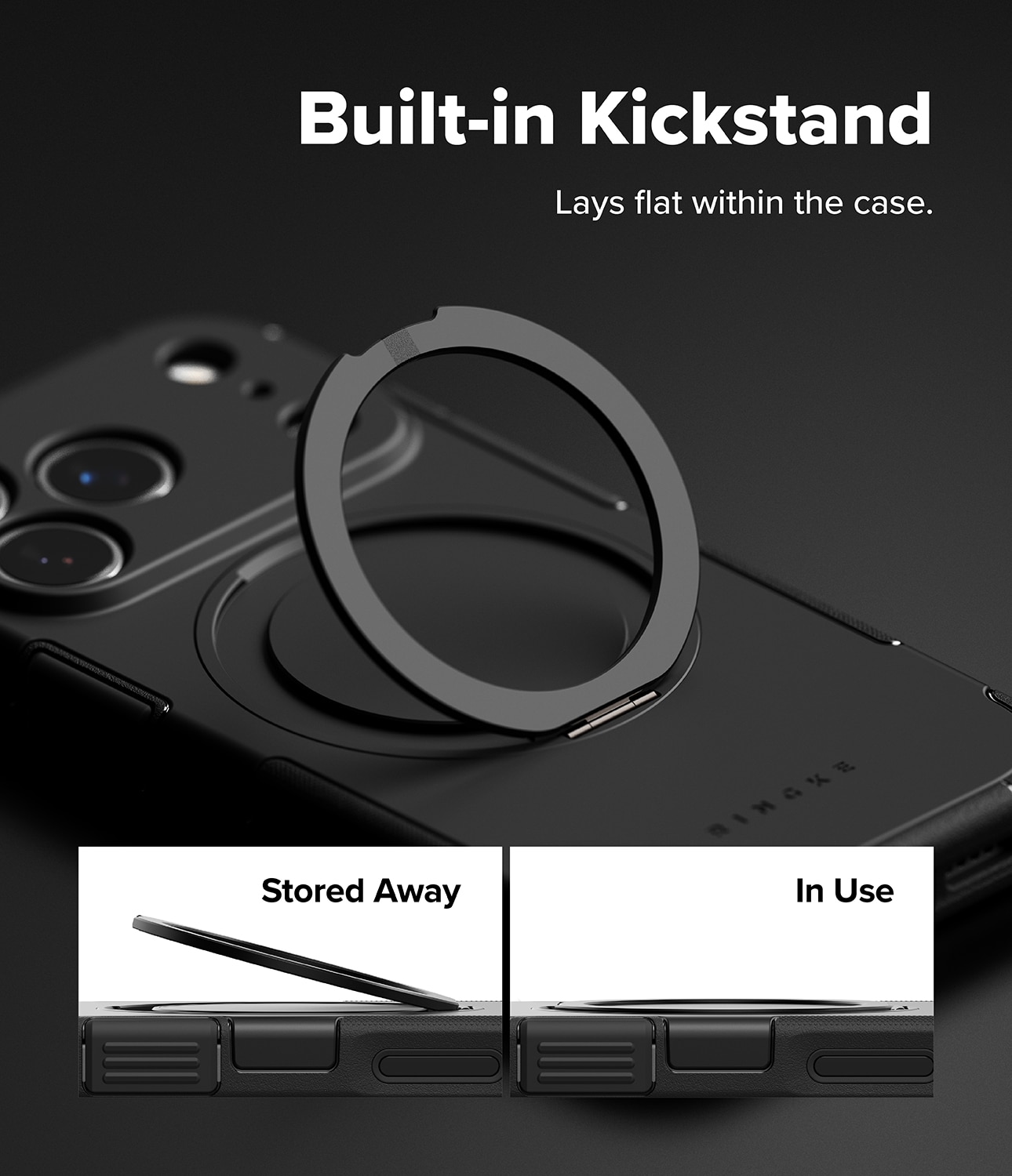 Alles Magnetic Case iPhone 17 Pro Musta