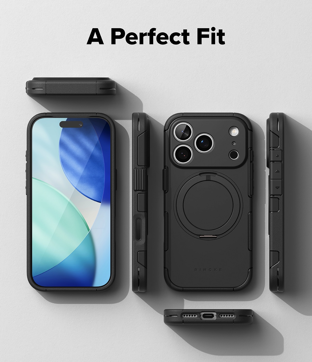Alles Magnetic Case iPhone 17 Pro Musta