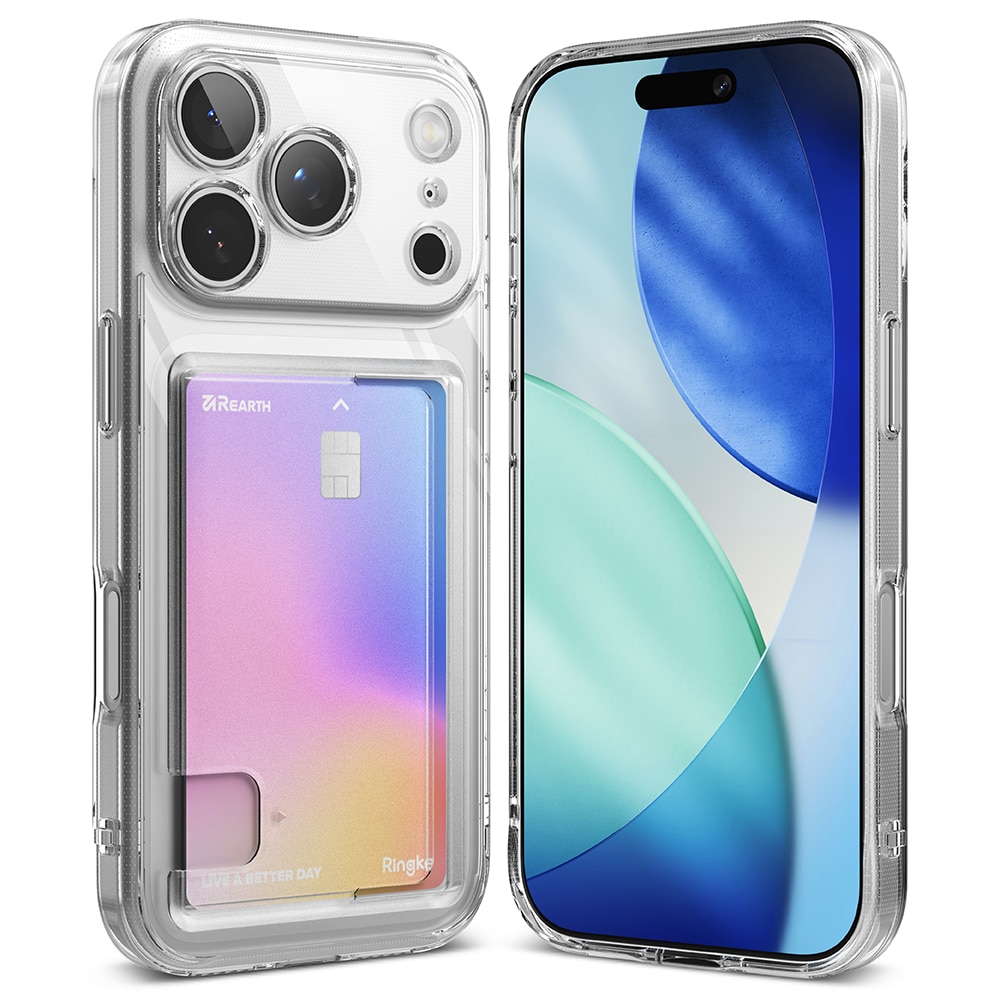 Fusion Card Case iPhone 17 Pro Kirkas