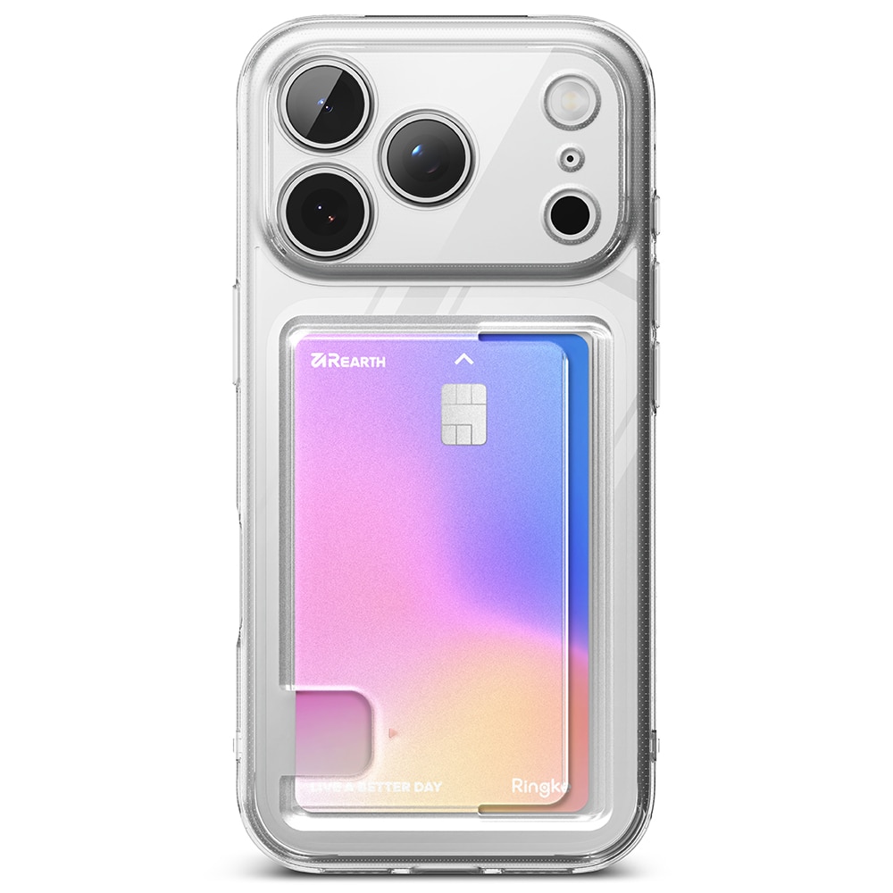 Fusion Card Case iPhone 17 Pro Kirkas