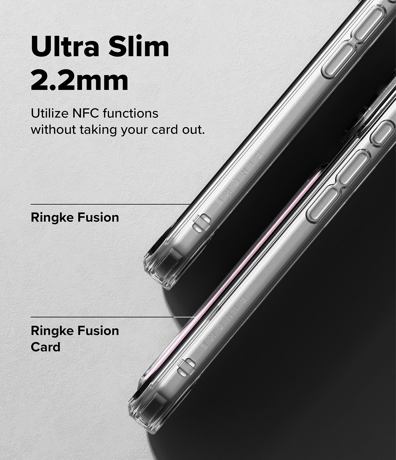 Fusion Card Case iPhone 17 Pro Max Kirkas