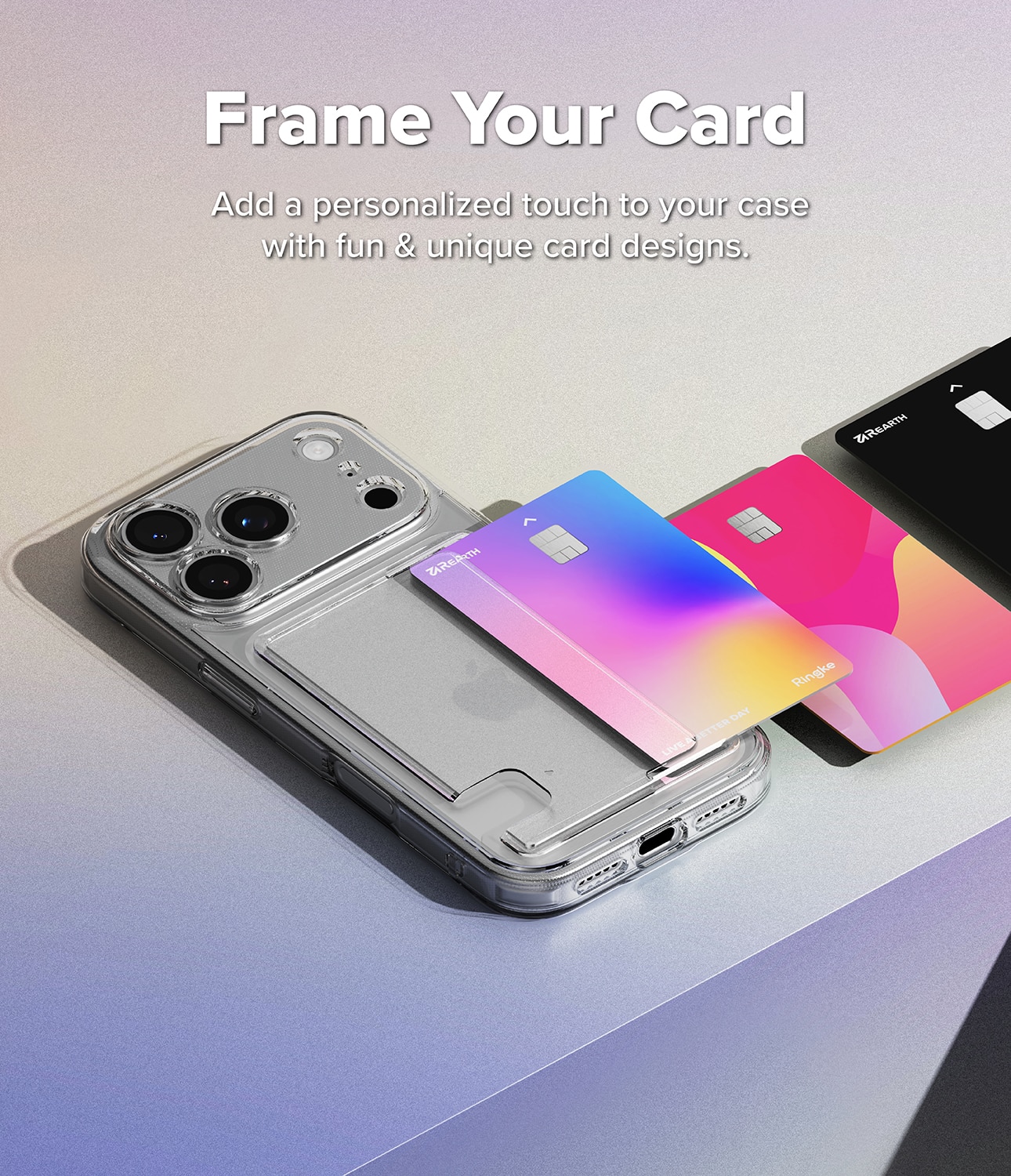 Fusion Card Case iPhone 17 Pro Max Kirkas